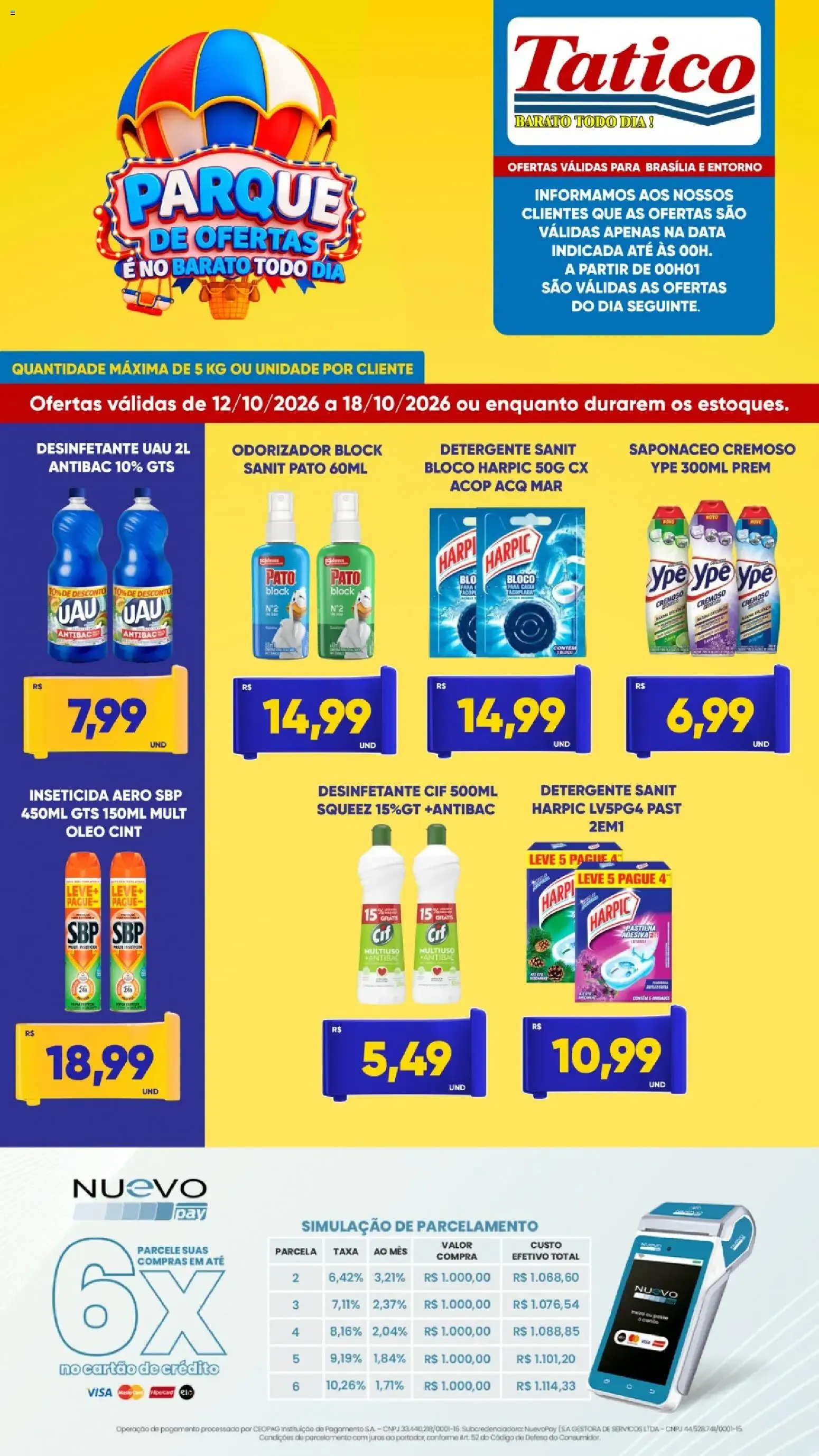 Encarte de Tatico - Ofertas da semana de 12/10/2026 | Promoções Online 12 de outubro até 18 de outubro 2026 - Pagina 10