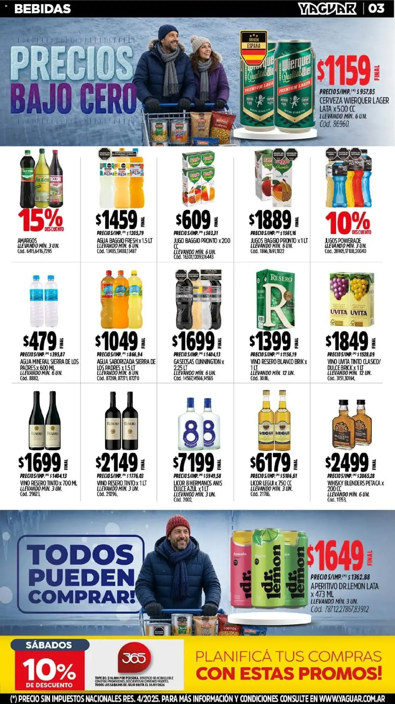 Ofertas de Yaguar - Oferta Semanal Mar del Plata del 20/07/2026 - 25/07/2026 20 de julio al 25 de julio 2026 - Página 3 del catálogo