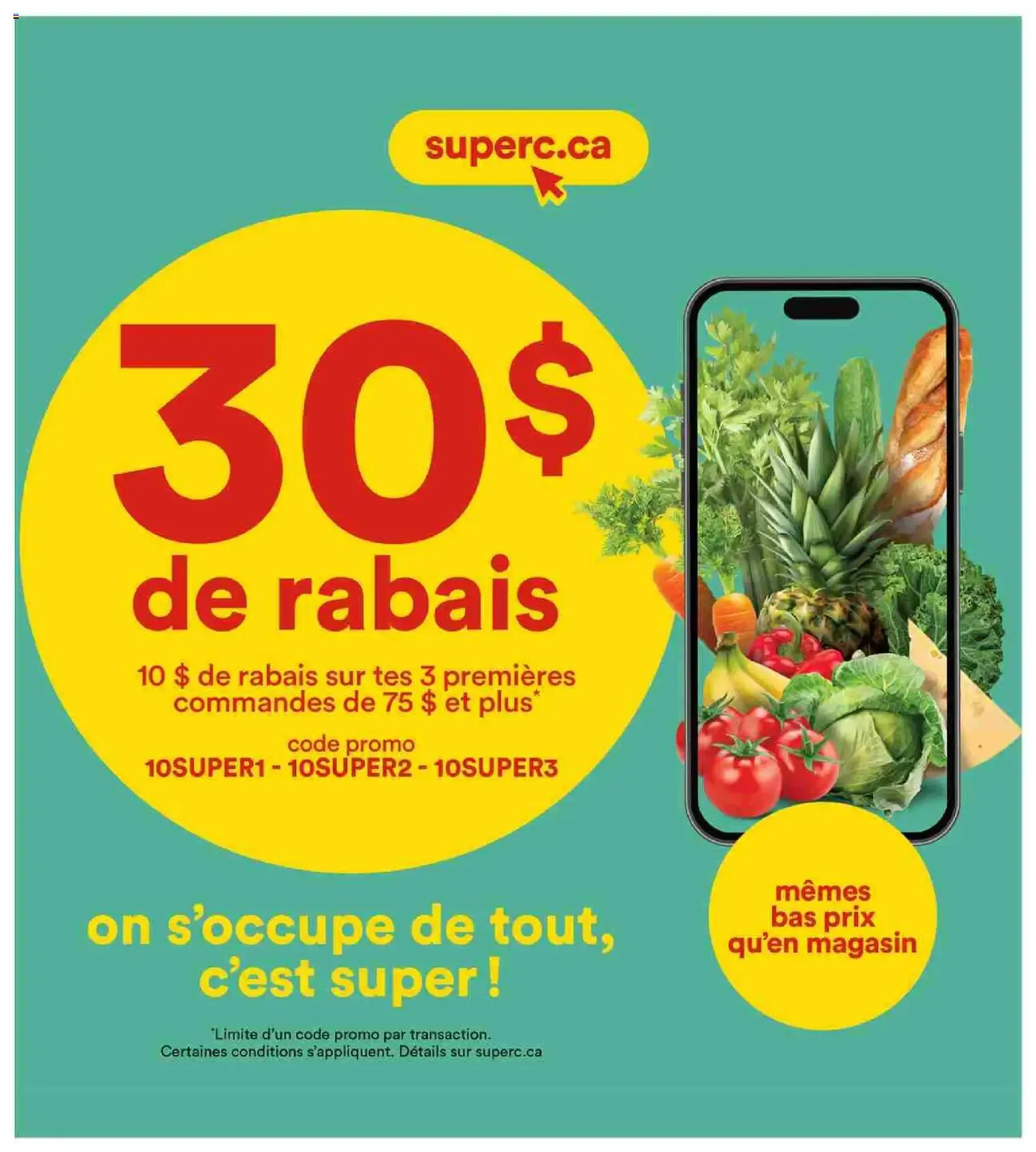 Super C weekly flyer / circulaire from Oct 8, 2026 > weekly specials & deals from October 8 to October 14 2026 - flyer page 15