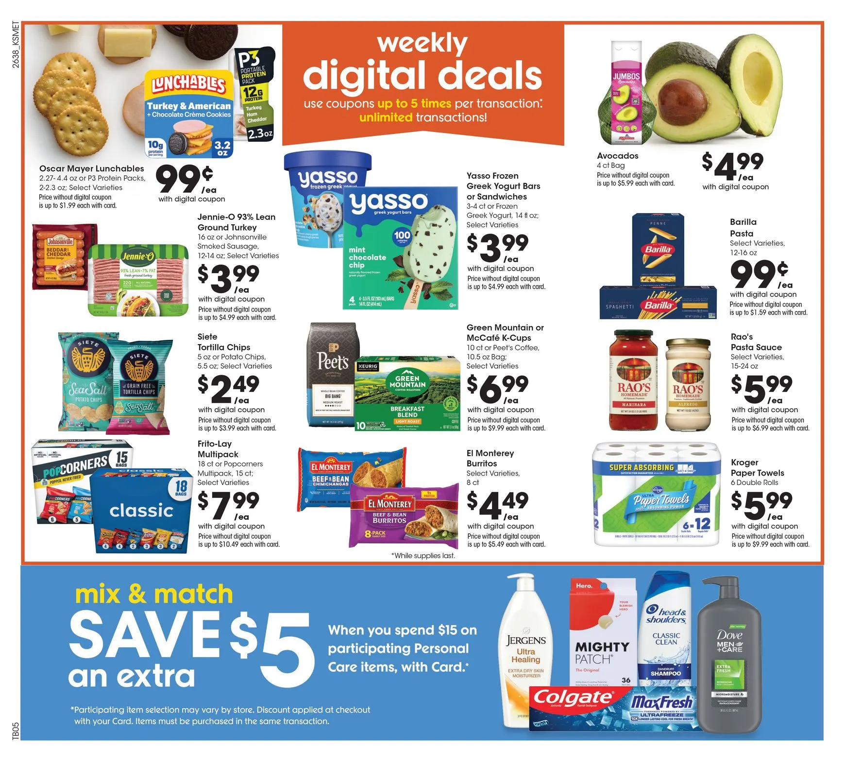 Weekly promotion Current King Soopers leaflet valid from Wednesday 10/21/2026 to Tuesday 10/27/2026 spanning from October 21 to October 27 2026 - Page 2 for Catalogue 365