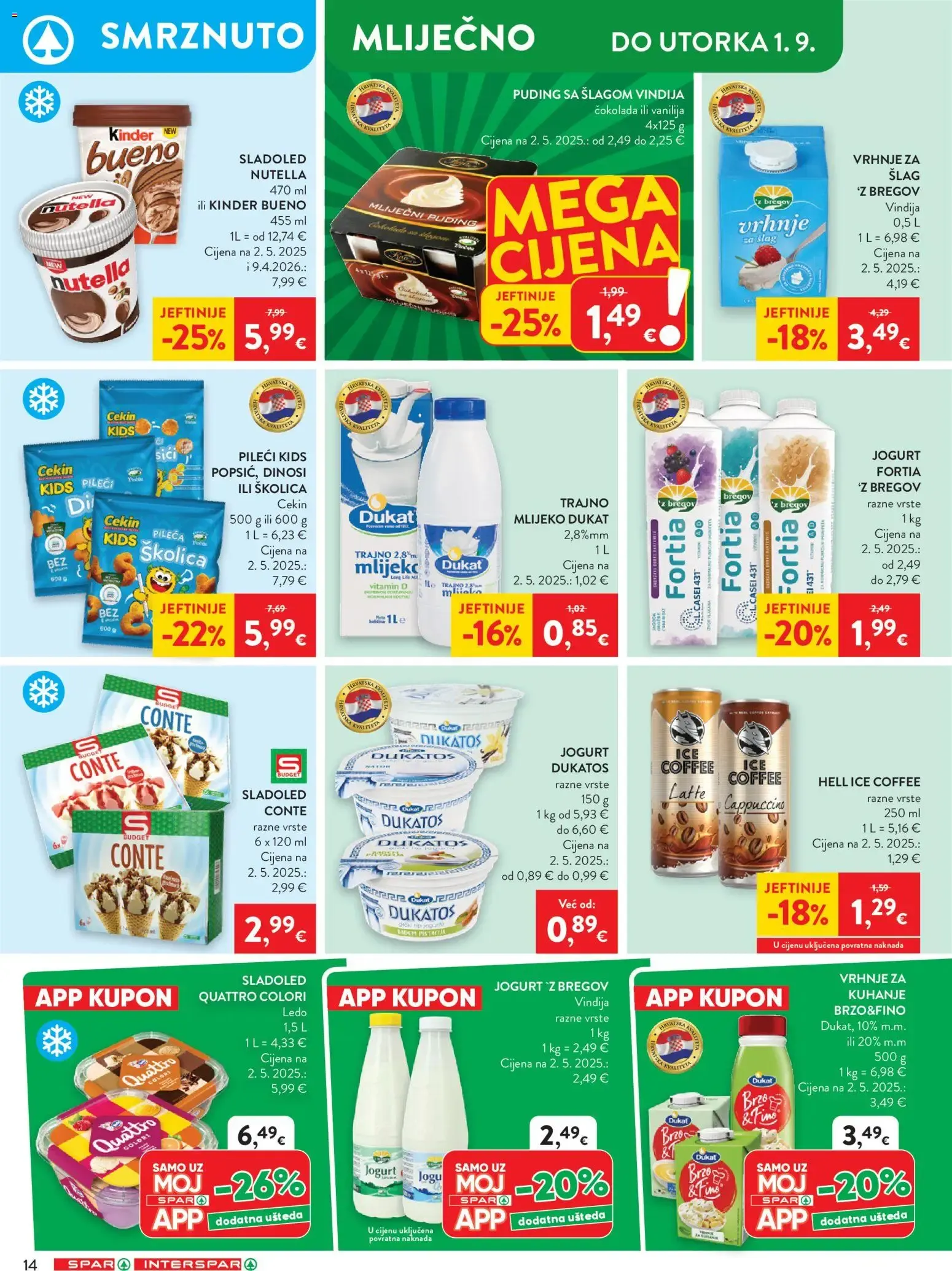 Katalog Interspar Katalog akcija od 26.08.2026 od 26. kolovoza do 1. rujna 2026. - Pregled Stranica 20