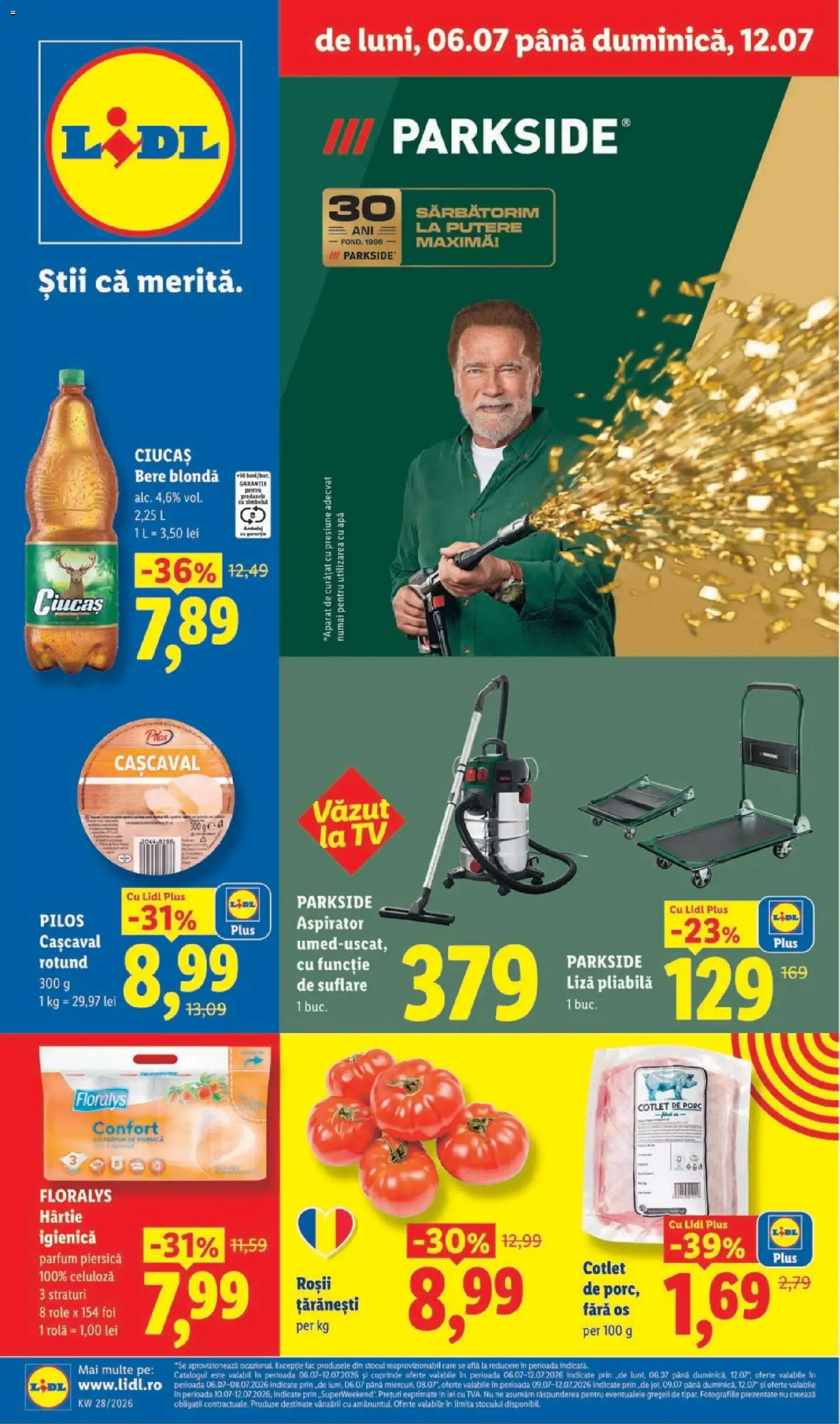 Catalog Catalog LIDL 06.07.2026 - Oferta și Revista online de la 6 iulie până la 12 iulie 2026 - Revista Pagina 1