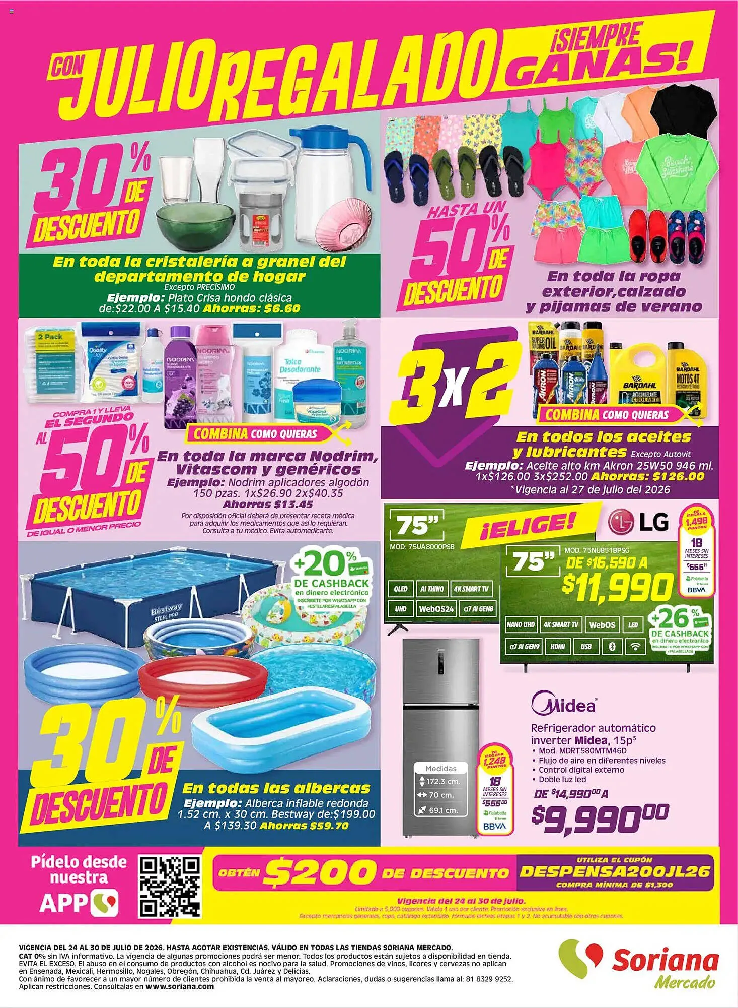 Catálogo de Soriana Mercado - Julio Regalado 24 de julio al 30 de julio 2026 - Pagina 8
