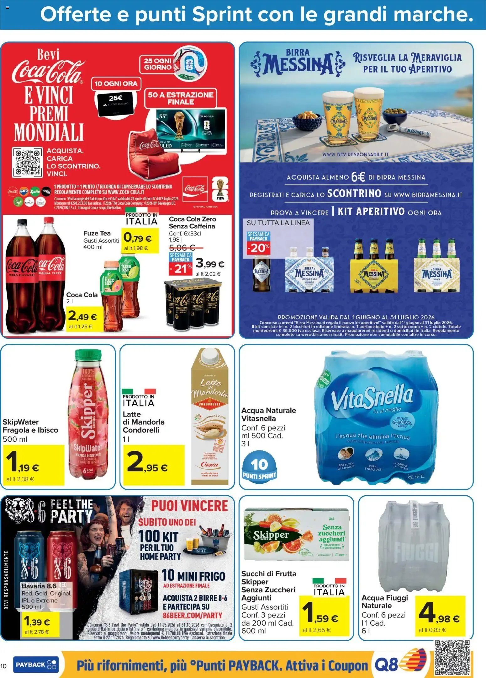 Nuovo Carrefour volantino Market - Punti Sprint Payback dal 16/06/2026 > offerte anteprima 🛍️ da 16 giugno a 29 giugno di 2026 - Pagina del volantino 10