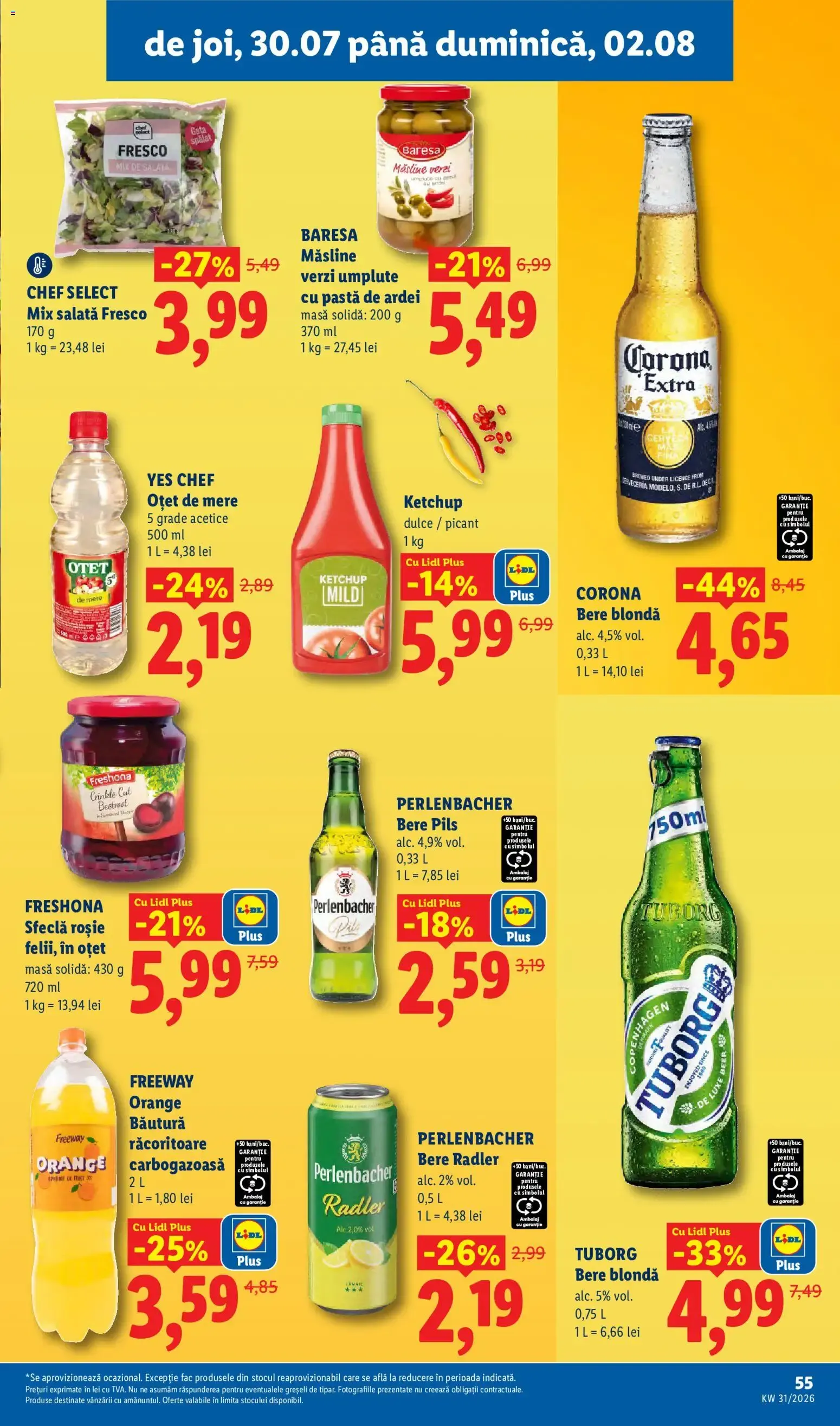 Catalog Catalog LIDL 27.07.2026 - Oferta și Revista online de la 27 iulie până la 2 august 2026 - Revista Pagina 55