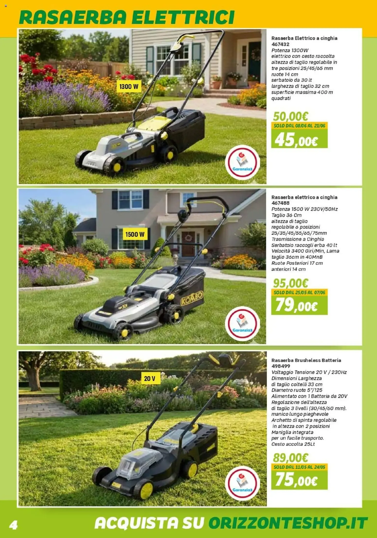 Orizzonte Catalogo Giardinaggio 2026 da 10 aprile a 11 ottobre di 2026 - Pagina del volantino 4