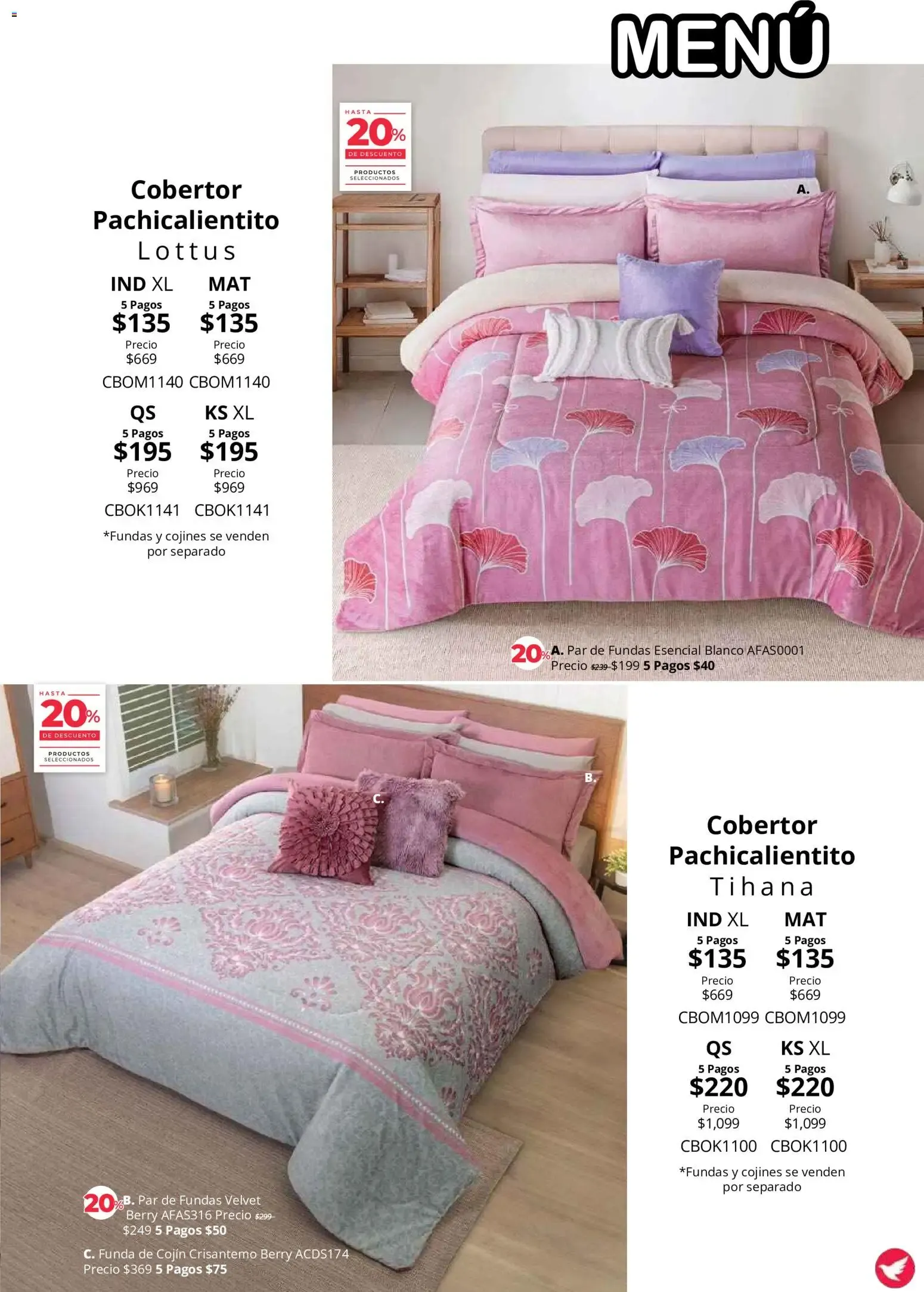 Catálogo de Colchas Concord catálogo Colección Cobertor (01/08/2026 - 31/10/2026) - catálogo en línea 1 de agosto al 31 de octubre 2026 - Pagina 13