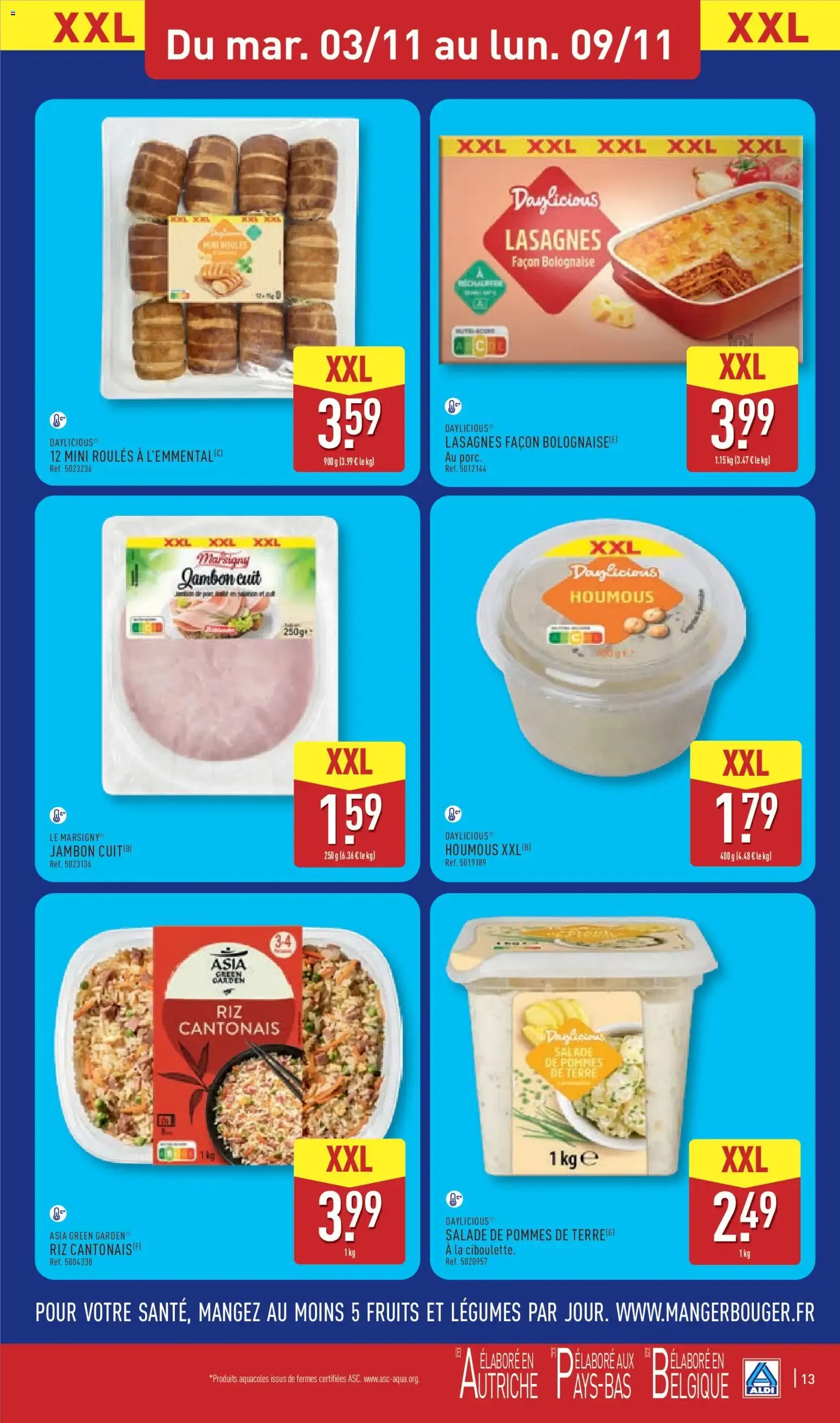 Aldi - Méga Formats à Prix Discount du 3 novembre au 9 novembre 2026 - Catalogue page 17