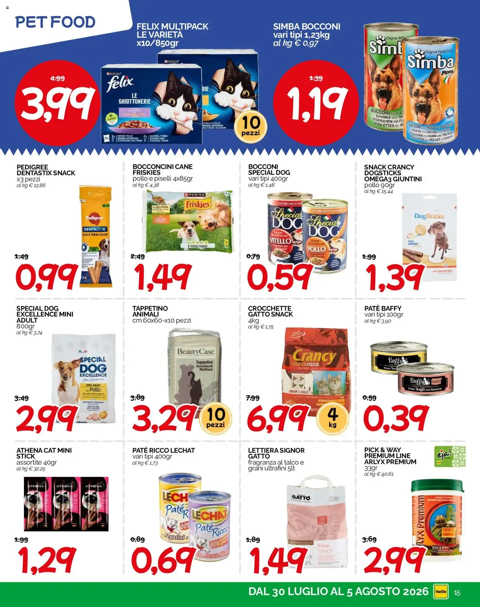 HarDis volantino dal 30/07/2026 - online Offerte da 30 luglio a 5 agosto di 2026 - Pagina del volantino 15