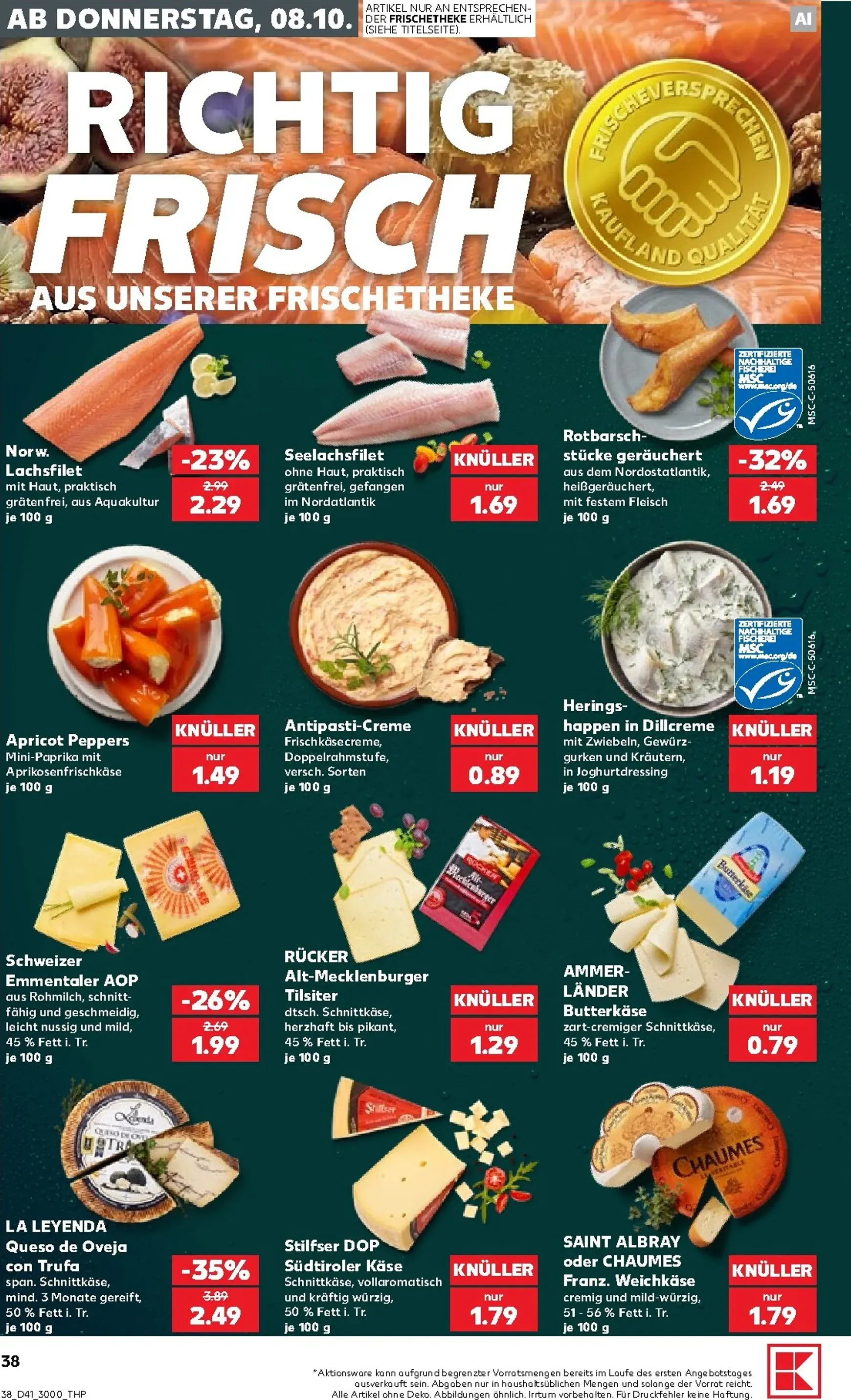 Neuer Kaufland Prospekt – von Donnerstag 08.10.2026 bis Mittwoch 14.10.2026 von 8. Oktober bis 14. Oktober 2026 - Prospekt seite 39