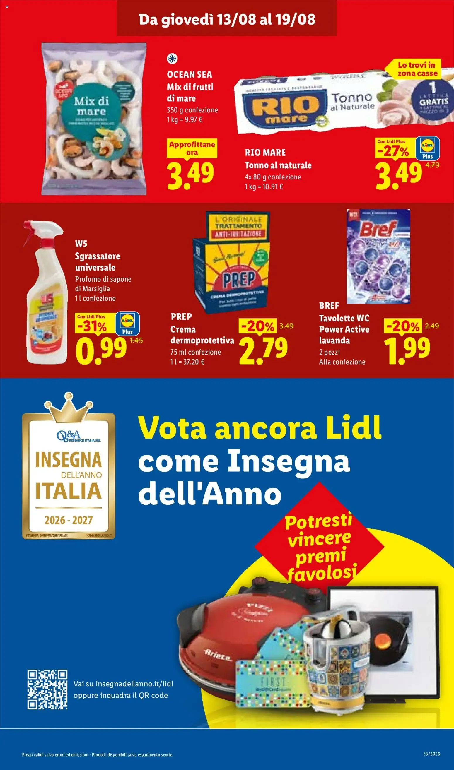 LIDL Ferragosto fino al -50% da 13 agosto a 19 agosto di 2026 - Pagina del volantino 17