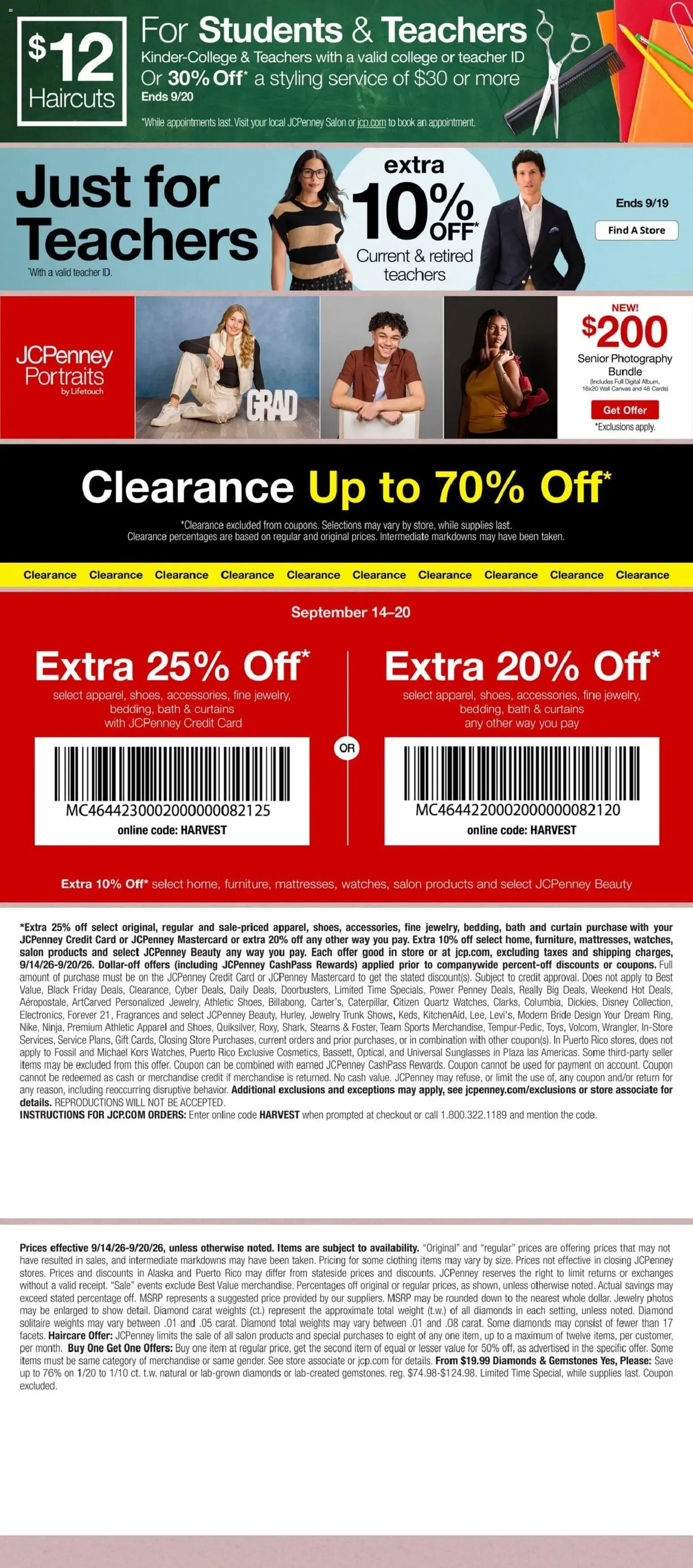 Weekly ad JCPenney Weekly Ad from 09/14/2026 - Flyer from September 14 to September 20 2026 - Page 7