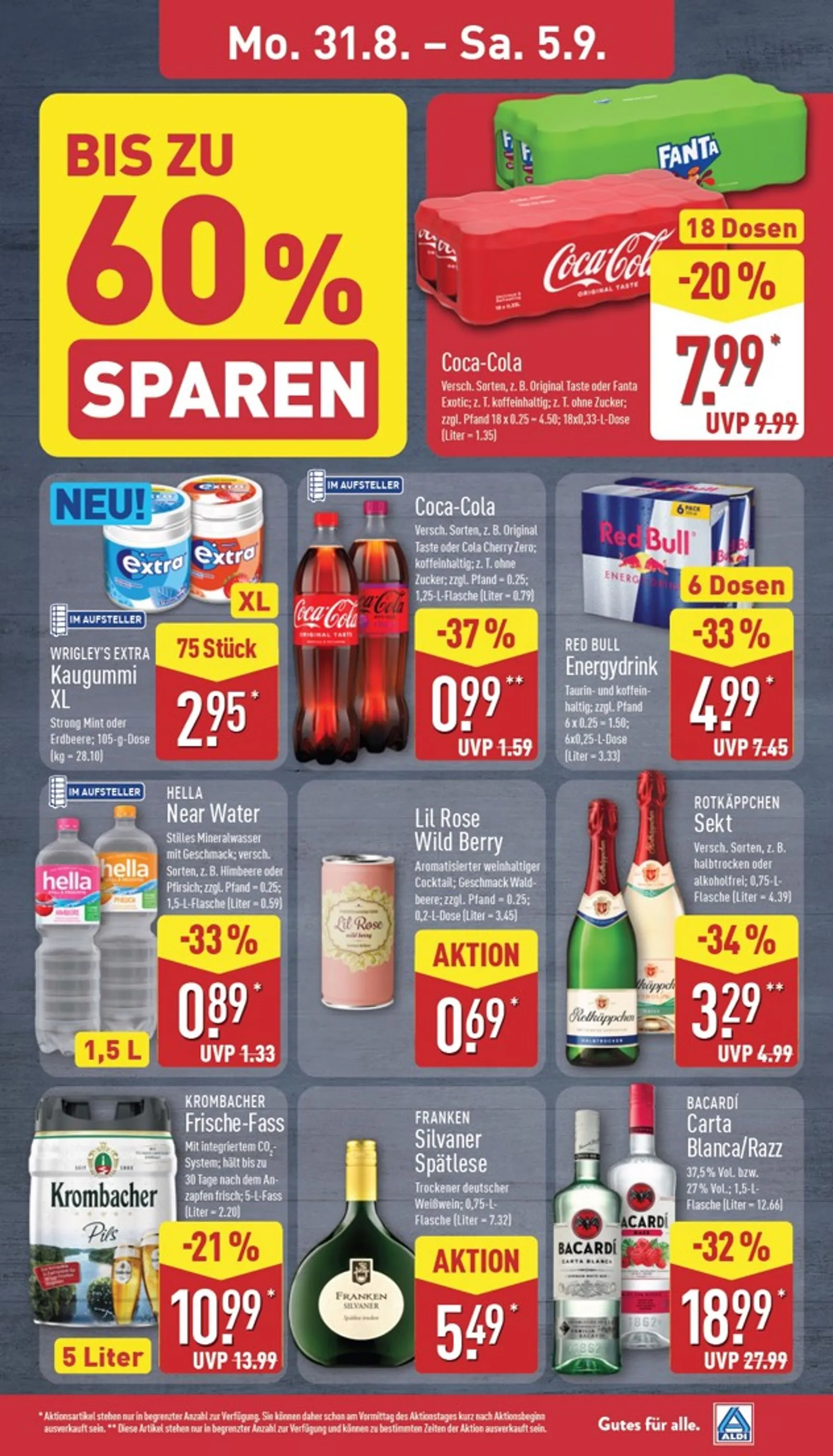 ALDI NORD Prospekt nächste Woche – von Montag 31.08.2026 bis Samstag 05.09.2026 von 31. August bis 5. September 2026 - Prospekt seite 9