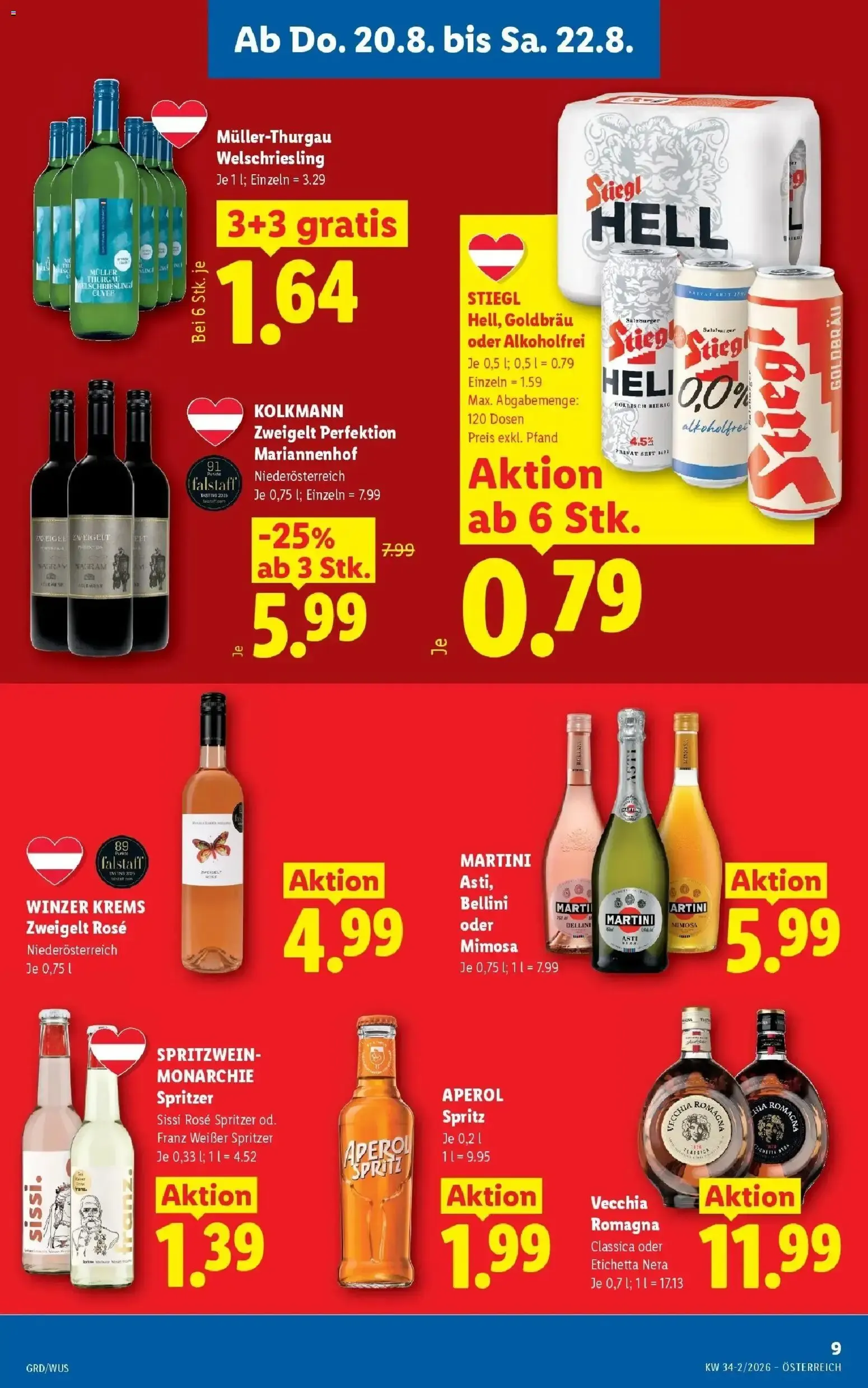 Lidl Plus - Österreichs günstigste Preise von 20. August bis 22. August 2026 - Flugblätt seite  11