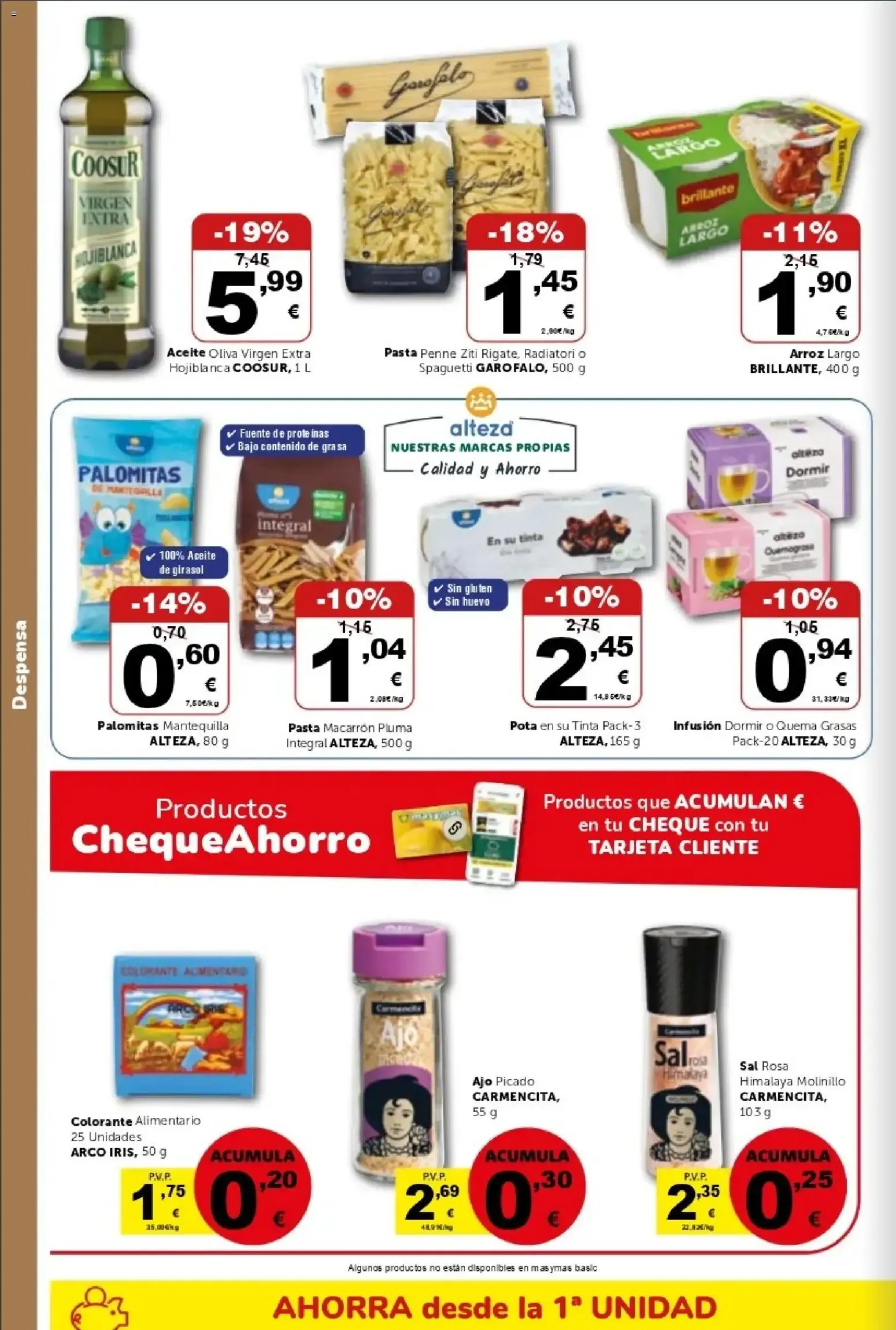 Catálogo de Masymas: El Ahorro de este Otoño 16 de octubre al 12 de noviembre 2026 - Página 12