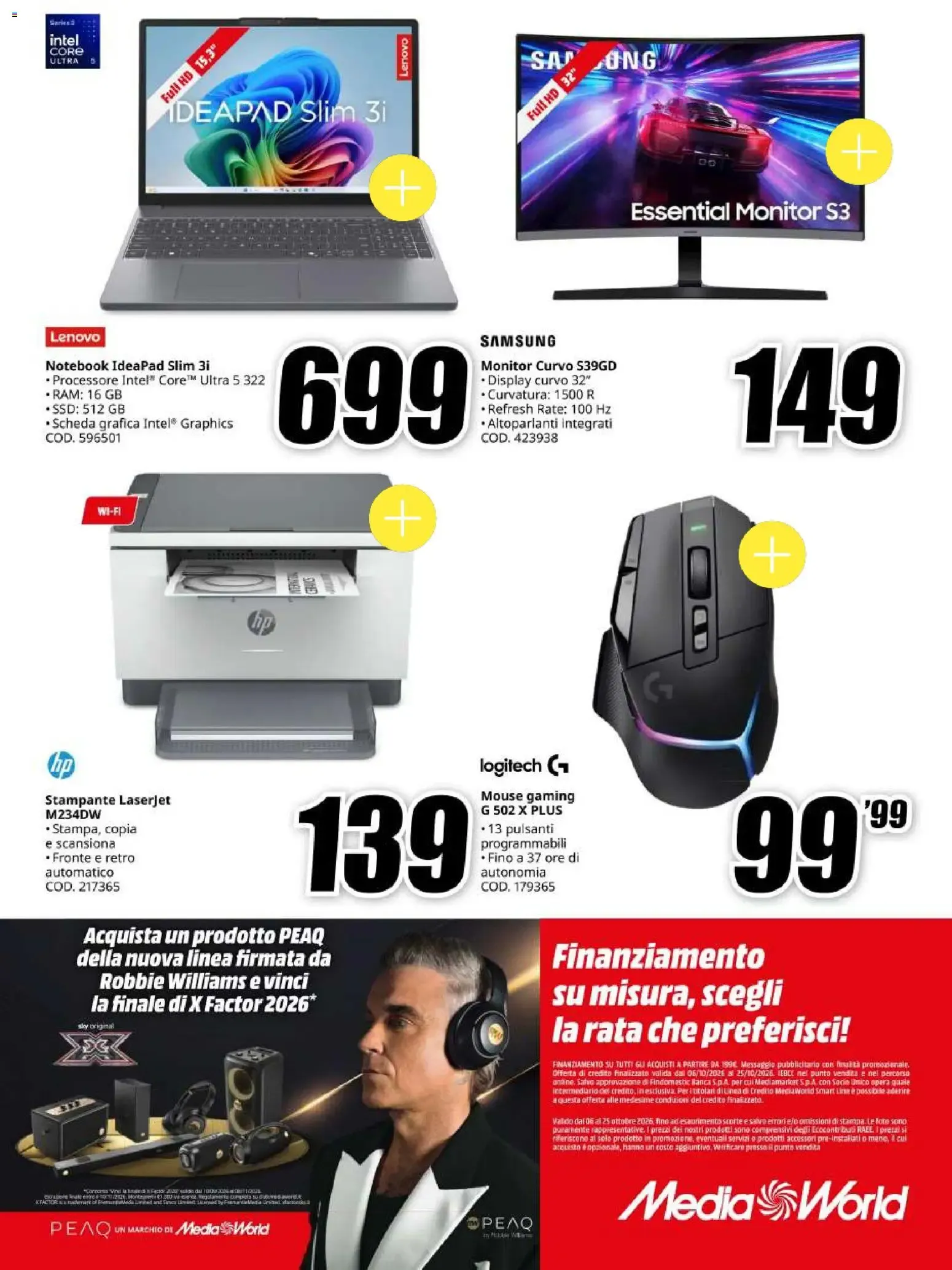 Nuovo Media World volantino Un Mondo Di Accessori dal 06/10/2026 > offerte anteprima 🛍️ da 6 ottobre a 25 ottobre di 2026 - Pagina del volantino 16