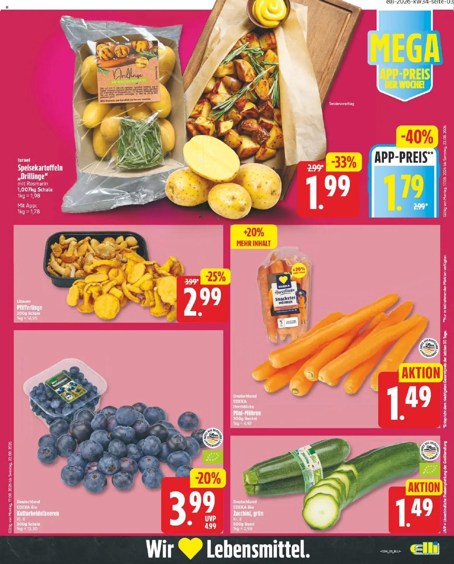 Elli Markt Prospekt vom 17.08.2026 – Angebote online von 17. August bis 22. August 2026 - Prospekt seite 3