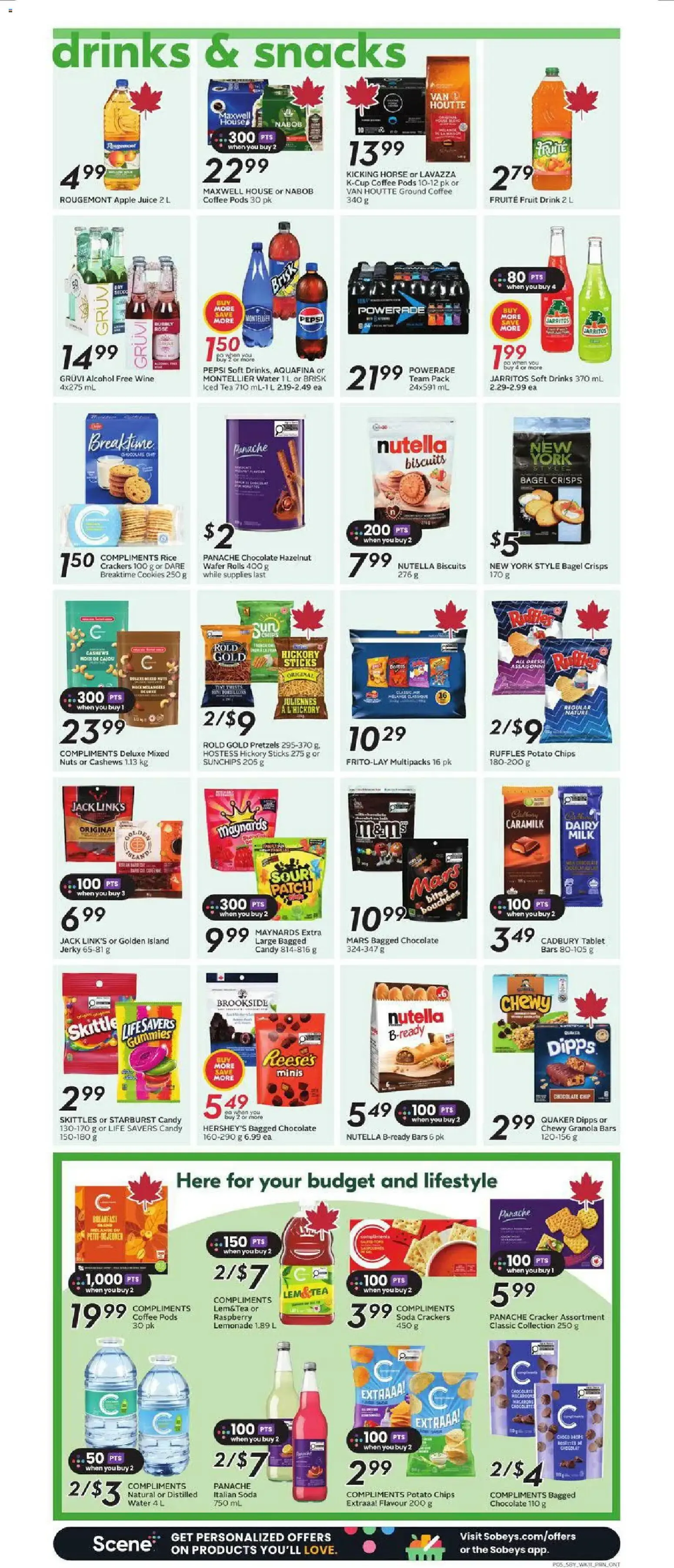 Sobeys weekly flyer / circulaire from Jul 9, 2026 > weekly specials & deals from July 9 to July 15 2026 - flyer page 8