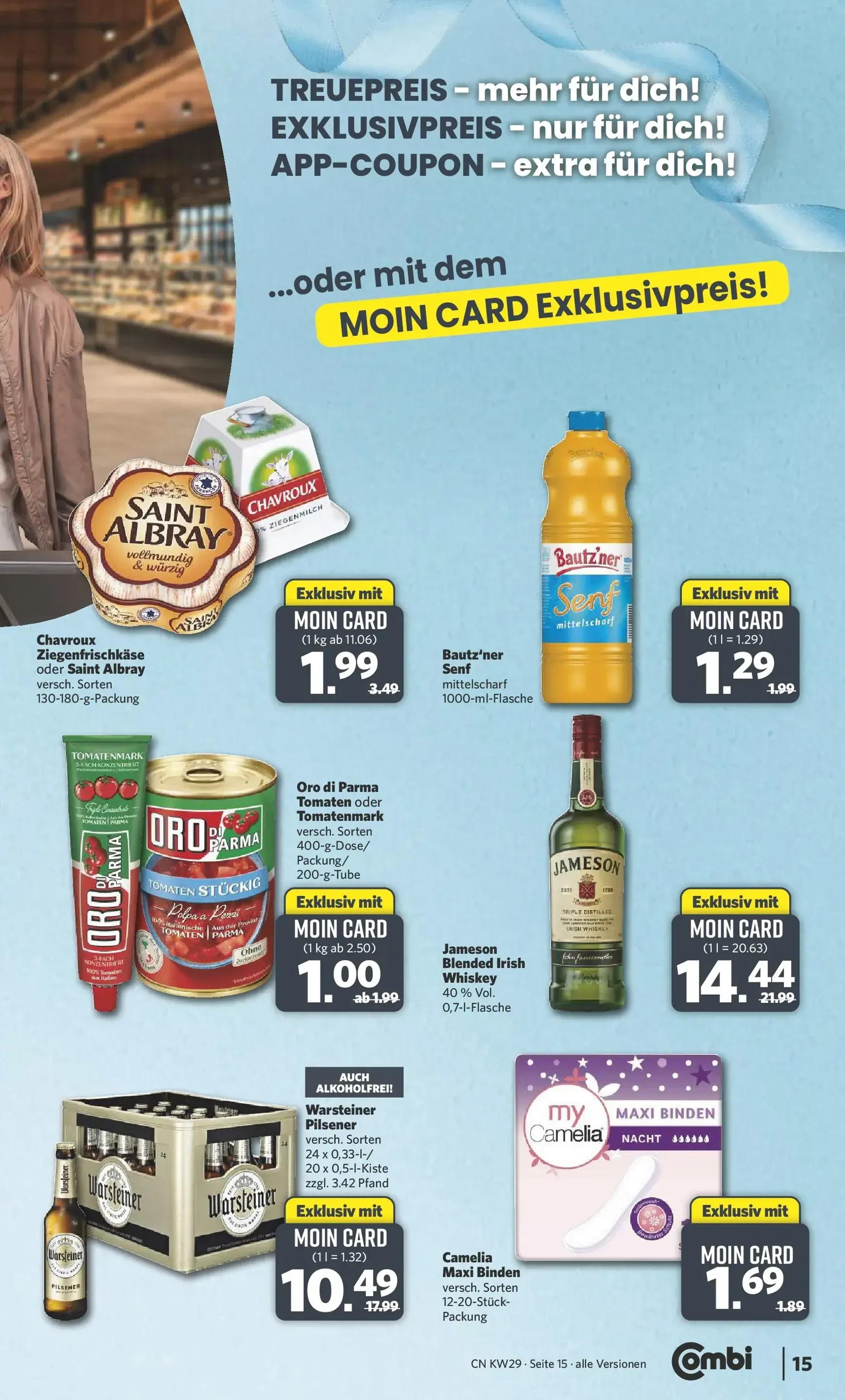 Combi - Neuen Markt Prospekt – von Montag 13.07.2026 bis Samstag 18.07.2026 von 13. Juli bis 18. Juli 2026 - Prospekt seite 15
