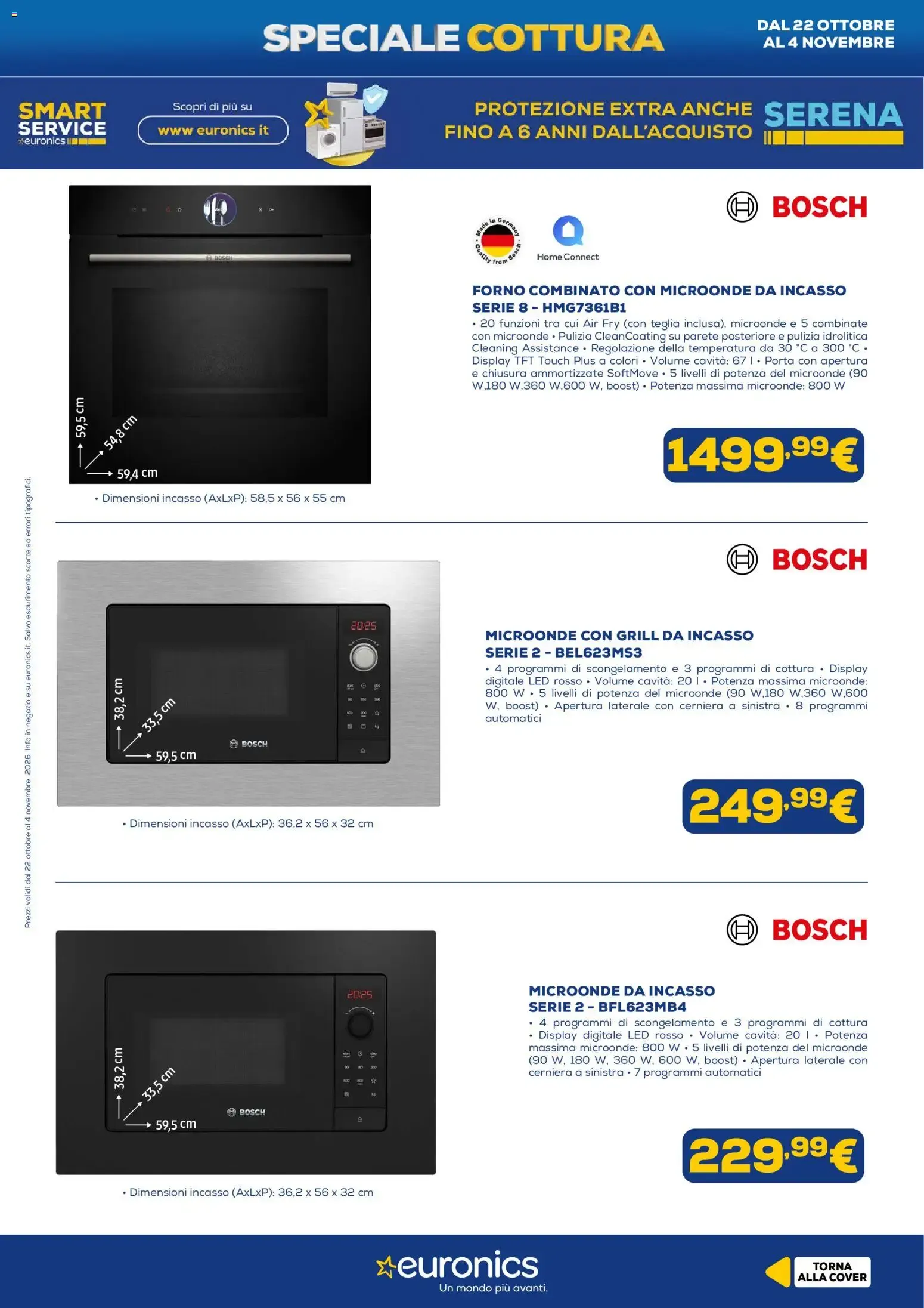 Euronics Speciale Cottura da 22 ottobre a 4 novembre di 2026 - Pagina del volantino 8