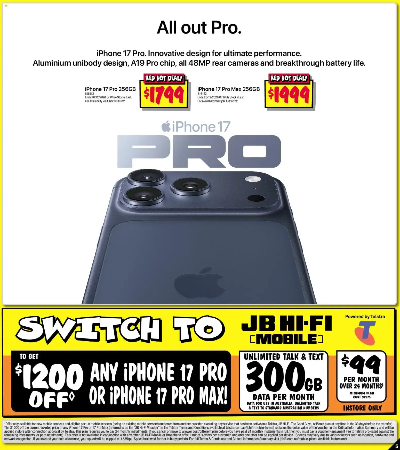 JB Hi-Fi catalogue - 15/10/2026 > weekly / monthly specials - Catalogue valid from 15 October to 28 October 2026 - page 5
