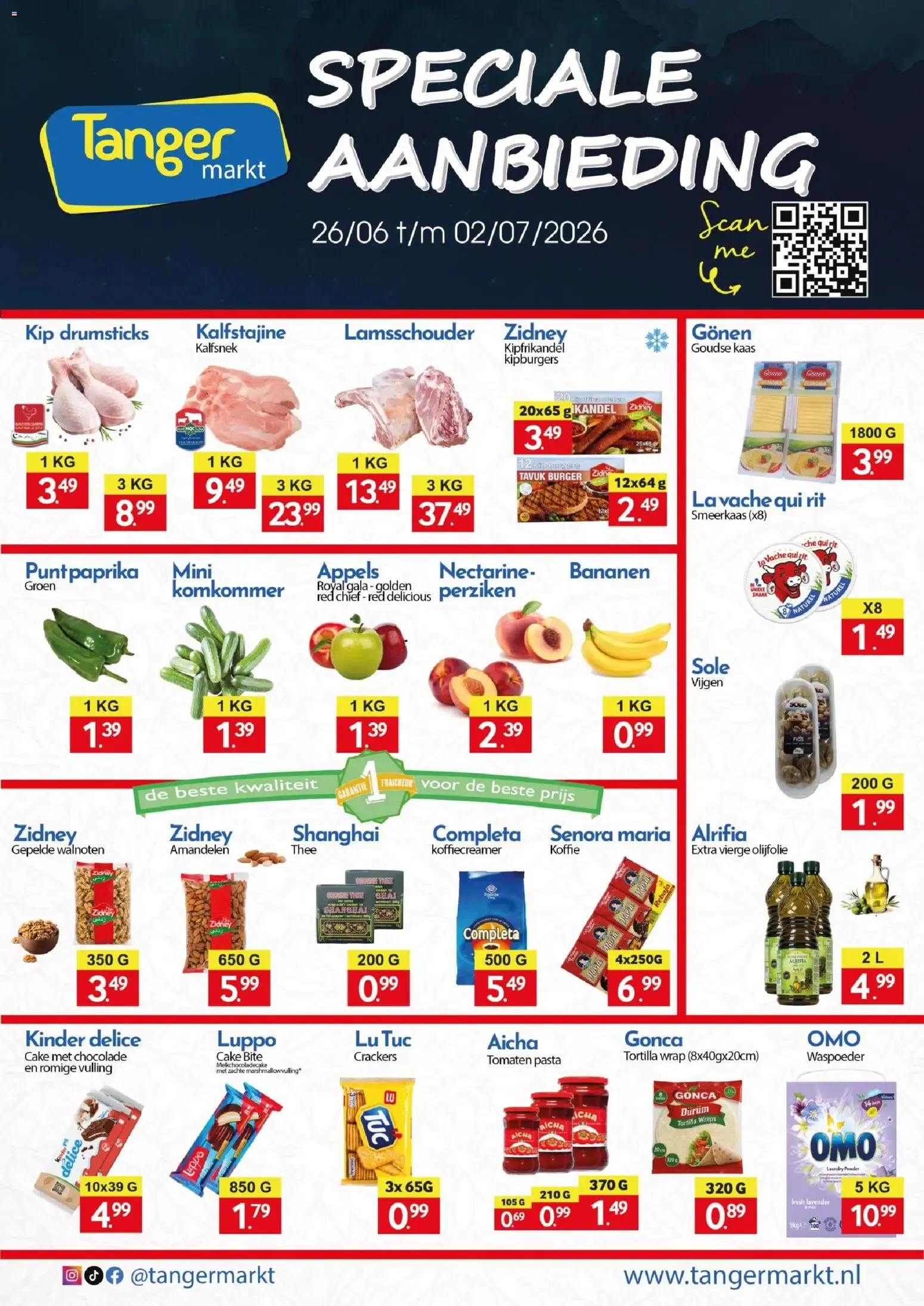 Tanger Markt folder vanaf 26-06-2026 || NIEUWE van 26 juni tot 2 juli 2026 - Folder pagina 1