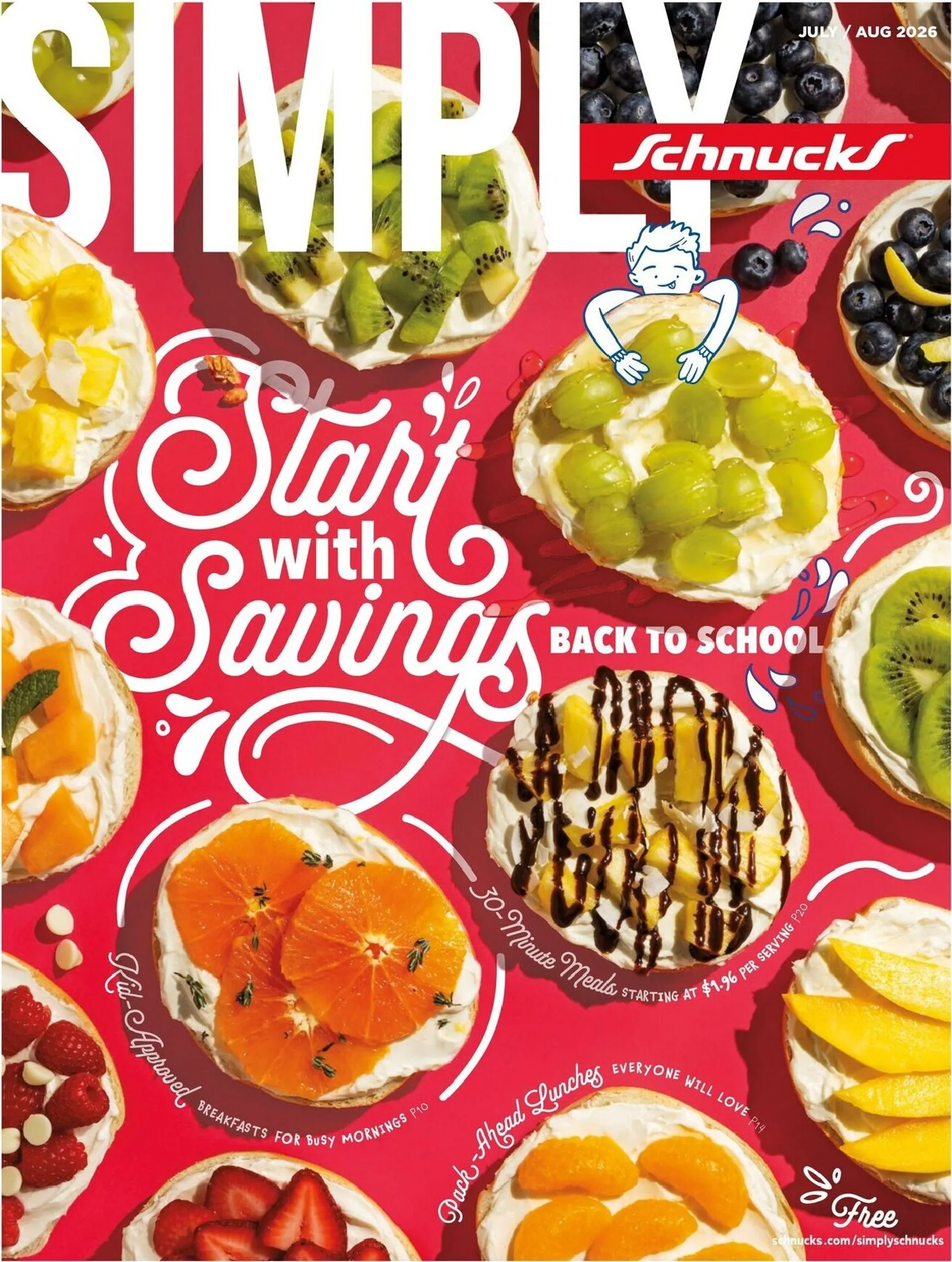 Current Schnucks - Simply leaflet valid from Wednesday 07/01/2026 to Monday 08/31/2026