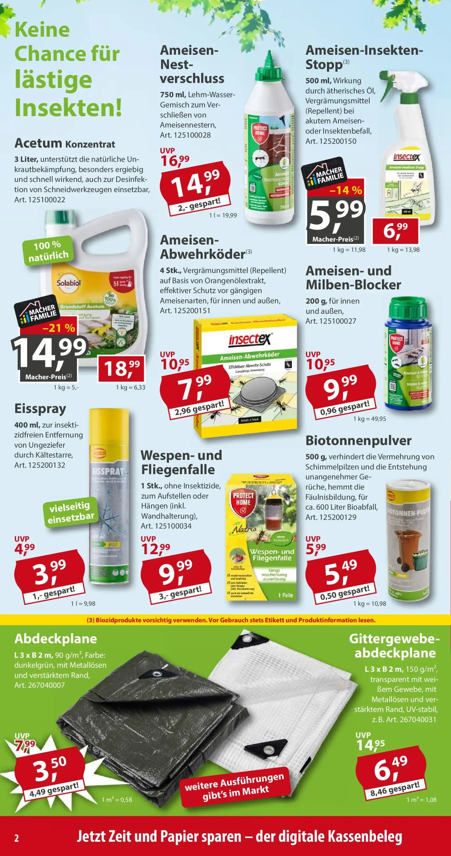 Sonderpreis Baumarkt Prospekt (ab 15.08.2026) zum Blättern von 15. August bis 21. August 2026 - Prospekt seite 2
