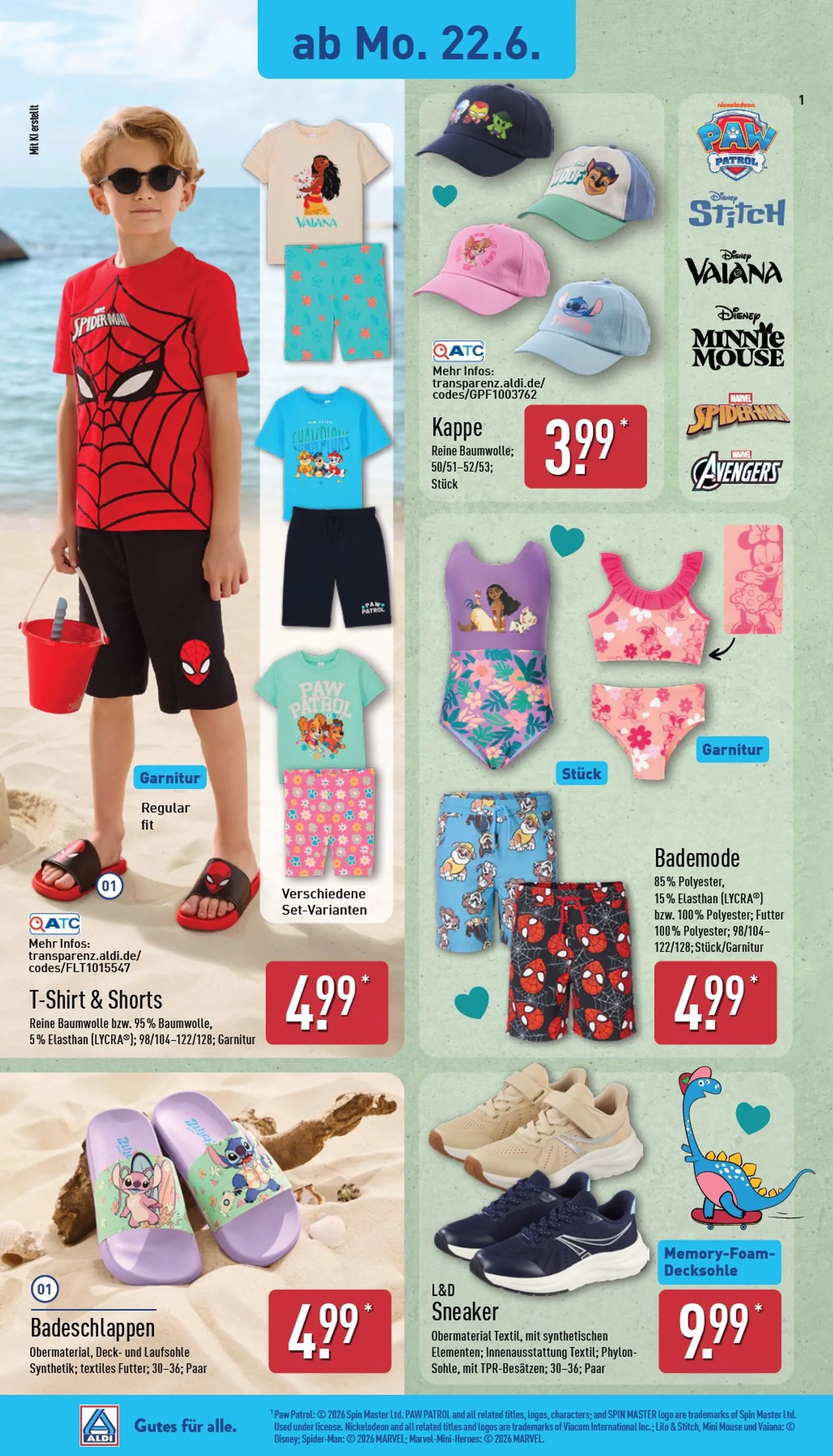 ALDI NORD Prospekt – von Montag 22.06.2026 bis Samstag 27.06.2026 von 22. Juni bis 27. Juni 2026 - Prospekt seite 20