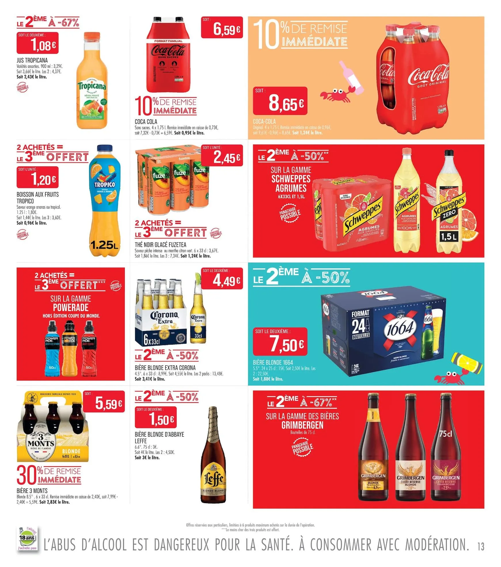 Supermarché Match - Prix Coûtant y Les Bons Plans de l'été du 21 juillet au 2 août 2026 - Catalogue page 13