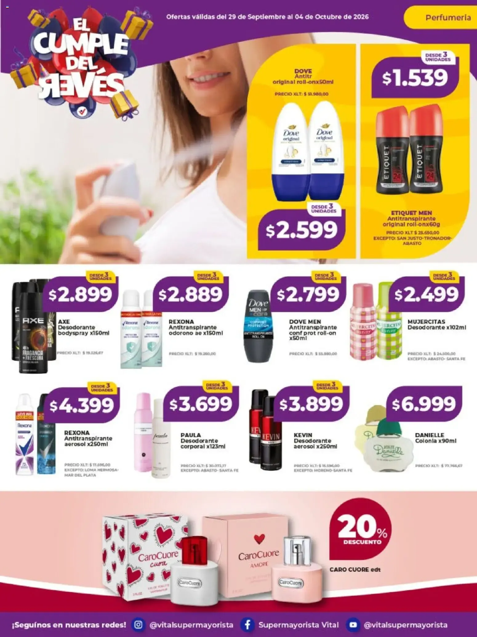 Ofertas de Vital - El Cumple del Revés 29 de septiembre al 4 de octubre 2026 - Página 4 del catálogo