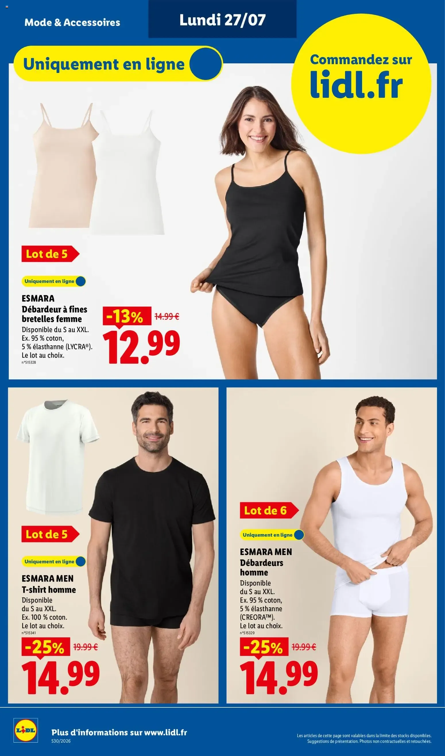 Catalogue LIDL du 23/07/2026 | Promo prospectus en ligne du 23 juillet au 29 juillet 2026 - Catalogue page 52