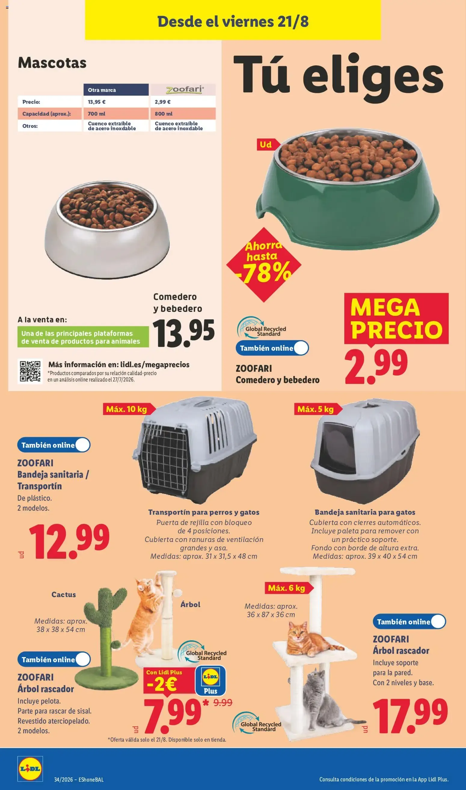 Catálogo de Lidl folleto de bazar del 17/08/2026 | Ofertas 17 de agosto al 23 de agosto 2026 - Página 28