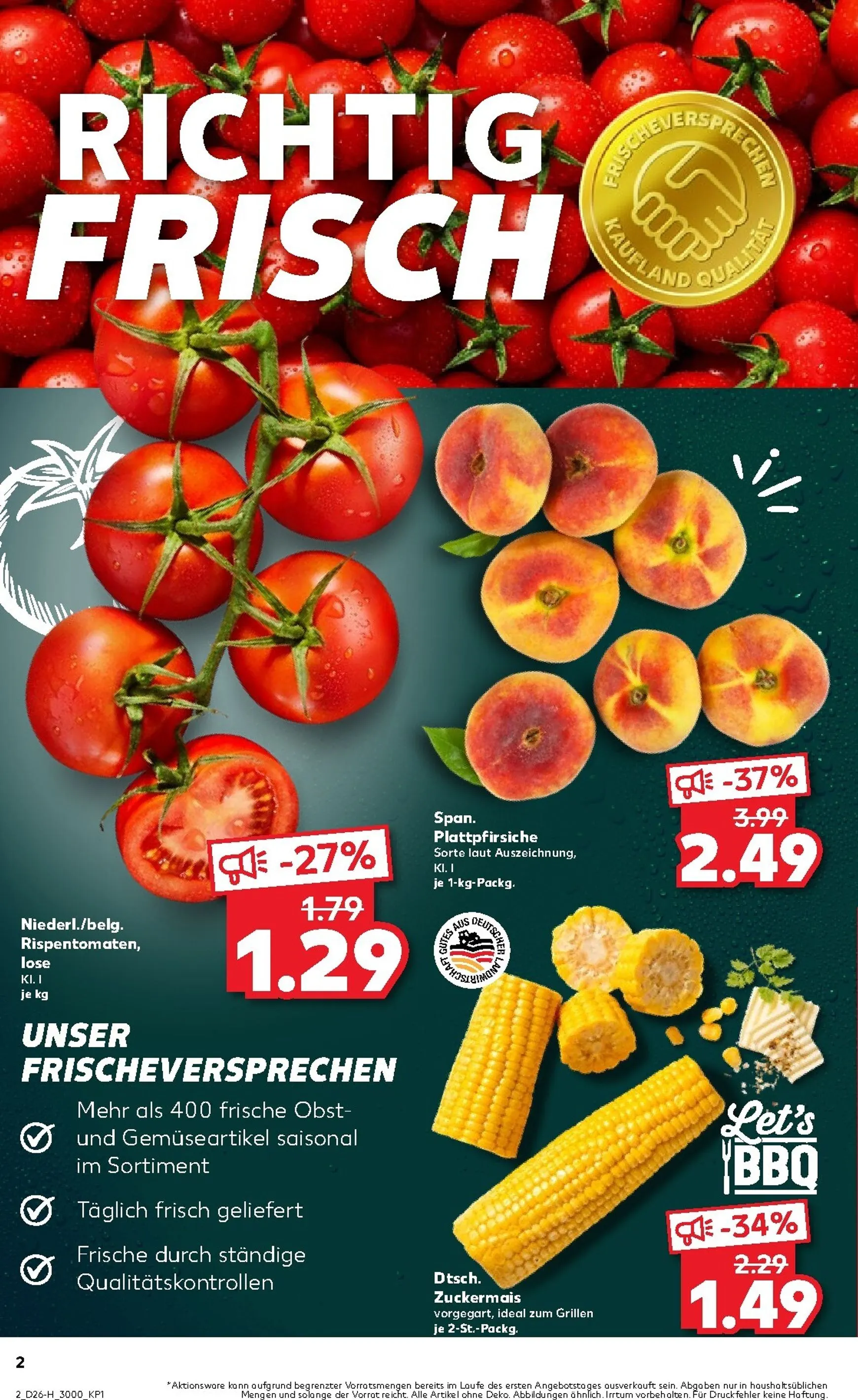 Neuer Kaufland - Neckarsulm Prospekt – von Donnerstag 25.06.2026 bis Mittwoch 01.07.2026 von 25. Juni bis 1. Juli 2026 - Prospekt seite 2