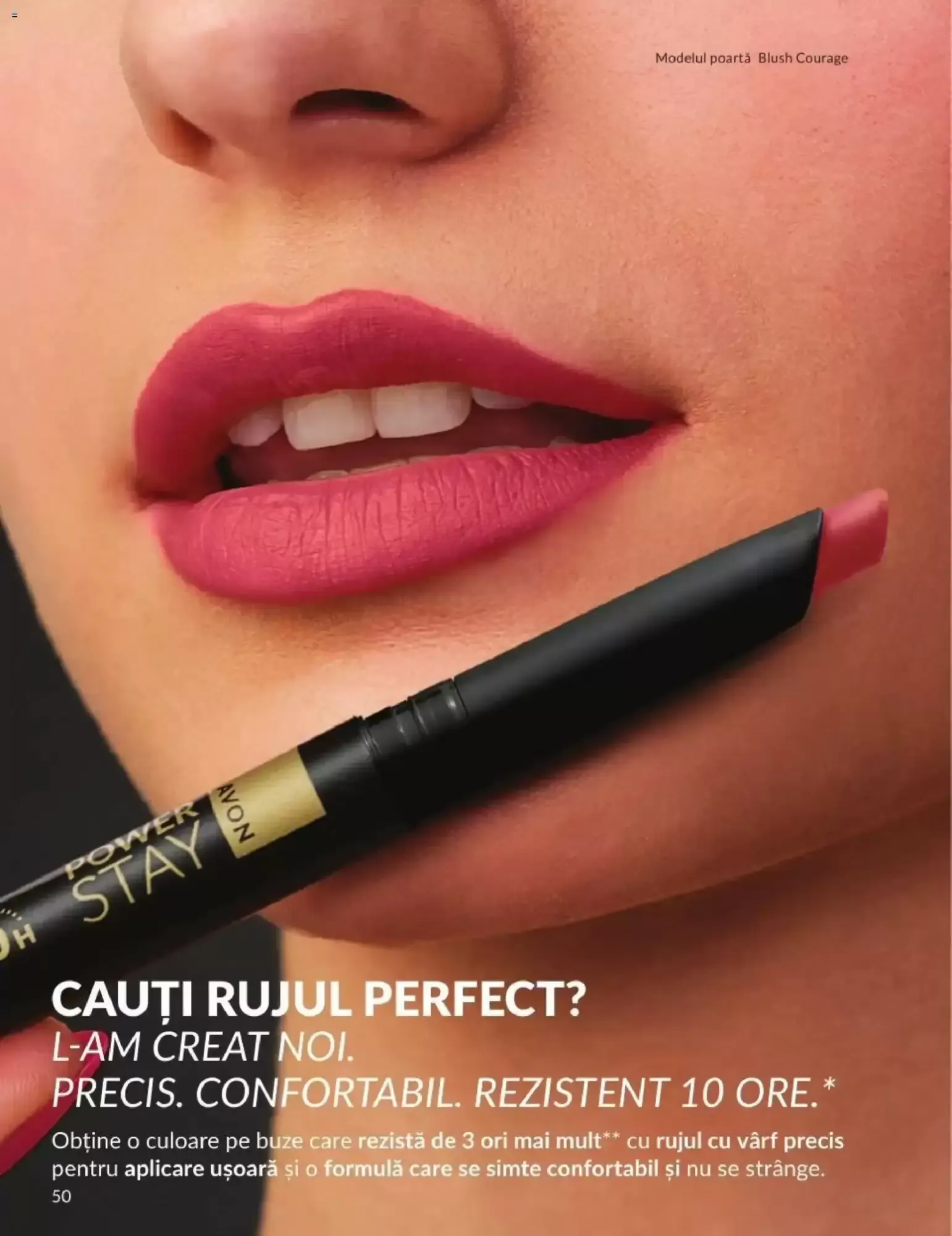 Catalog Avon | Campania 08/2026: Ruj Velvety Mousse de la 1 august până la 31 august 2026 - Revista Pagina 50