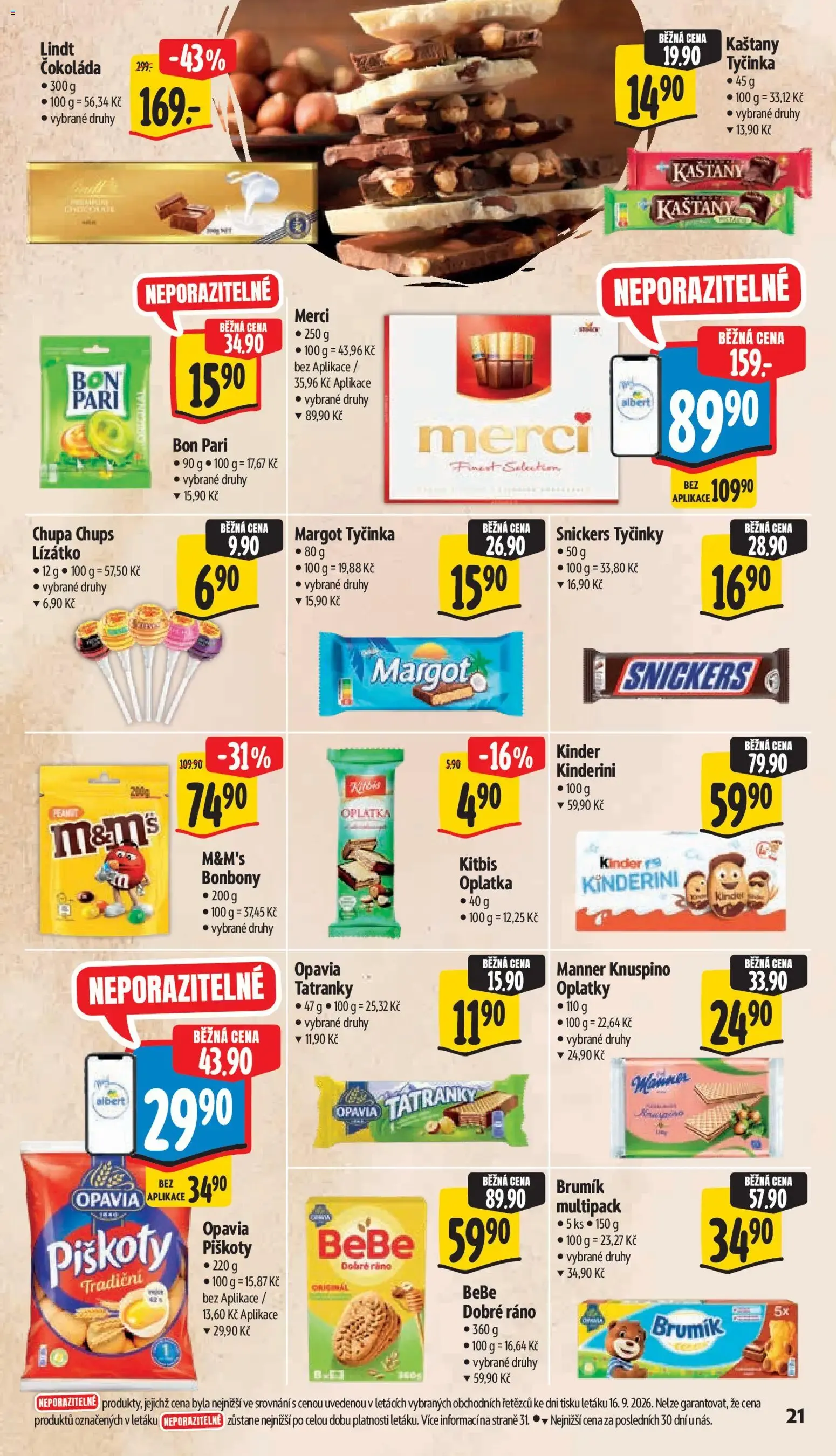 Albert leták - Hypermarket od 23.09.2026 - Akční leták - 23. září 6. října 2026 - Page 31
