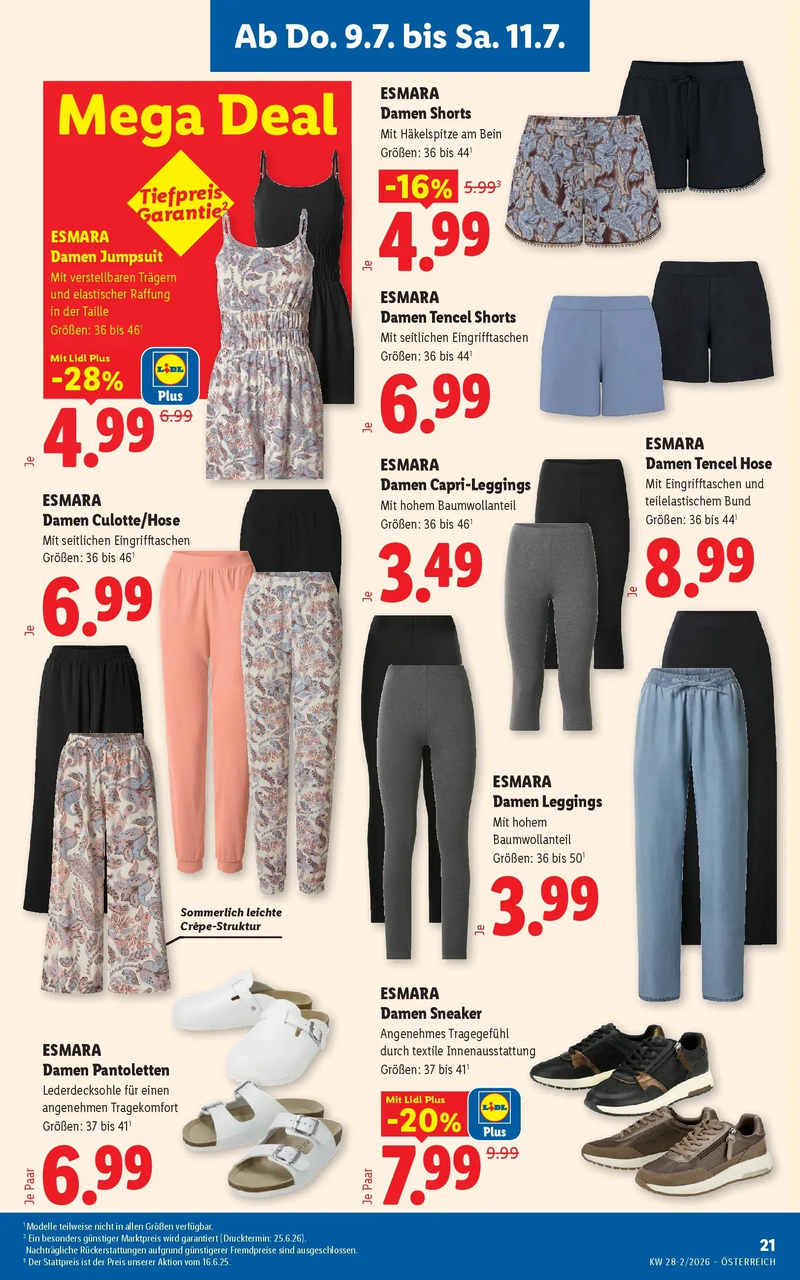Lidl - Aktion ab 09.07. von 9. Juli bis 11. Juli 2026 - Flugblätt seite 25