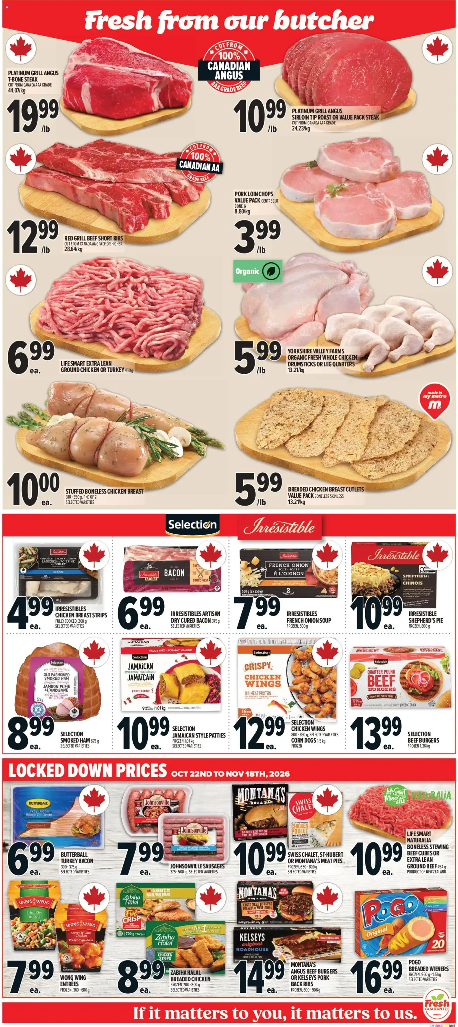 Metro weekly flyer / circulaire from Oct 22, 2026 > weekly specials & deals from October 22 to October 28 2026 - flyer page 6