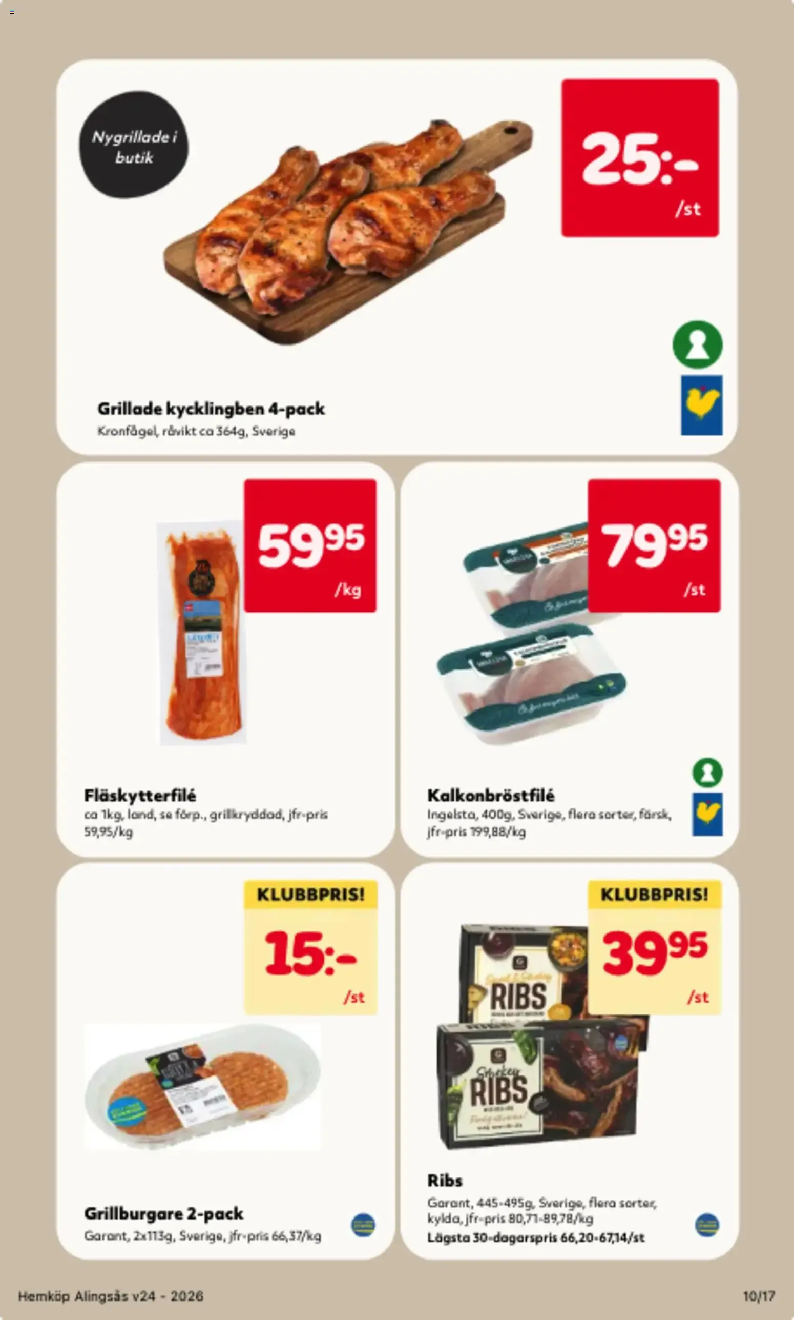 Hemköp VECKANS BÄSTA PRISER! från 8 juni till 14 juni 2026 - Reklamblad sidor 10