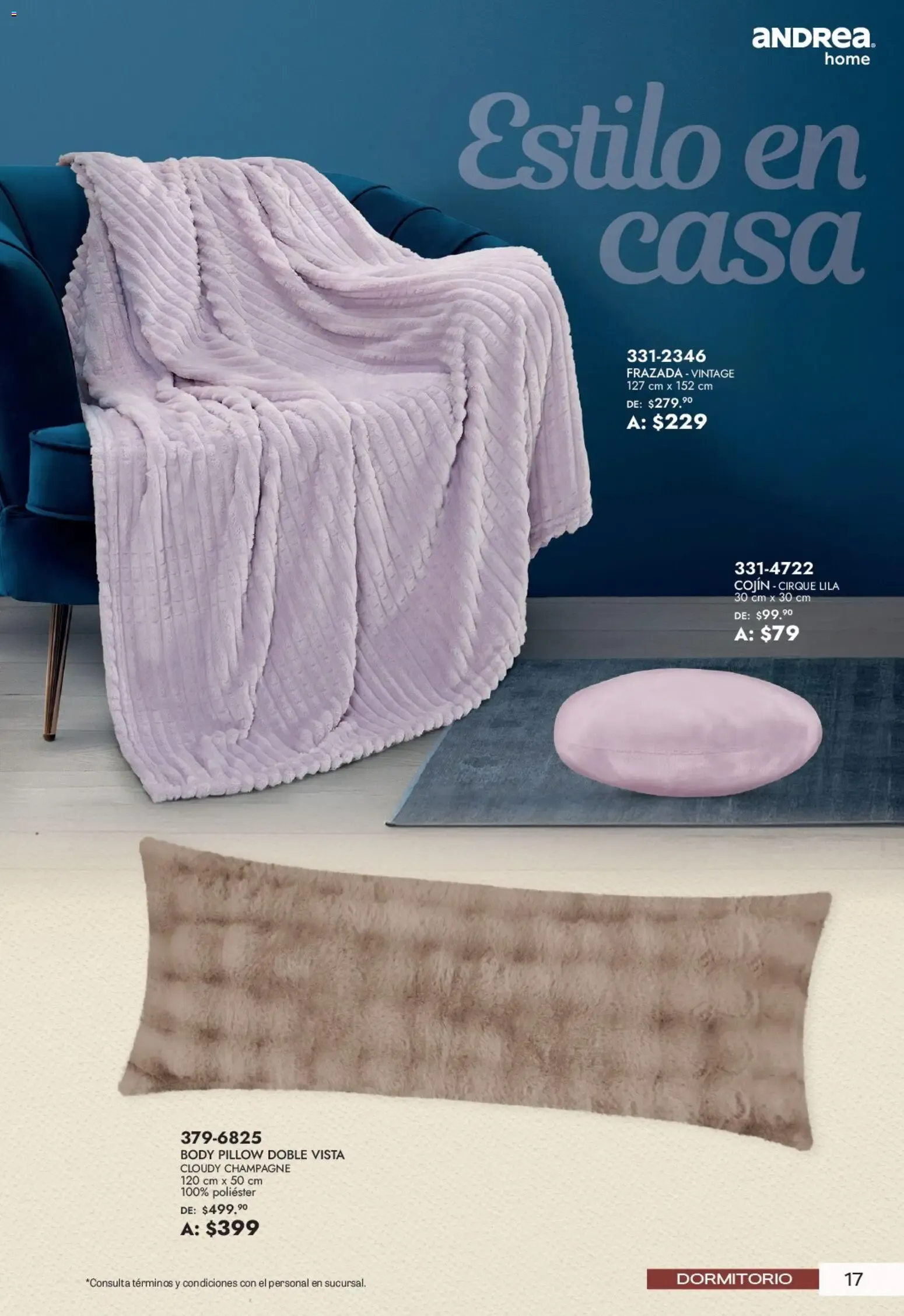 Catálogo de Andrea Home: Aniversario HOME 21 de junio al 22 de agosto 2026 - Pagina 17