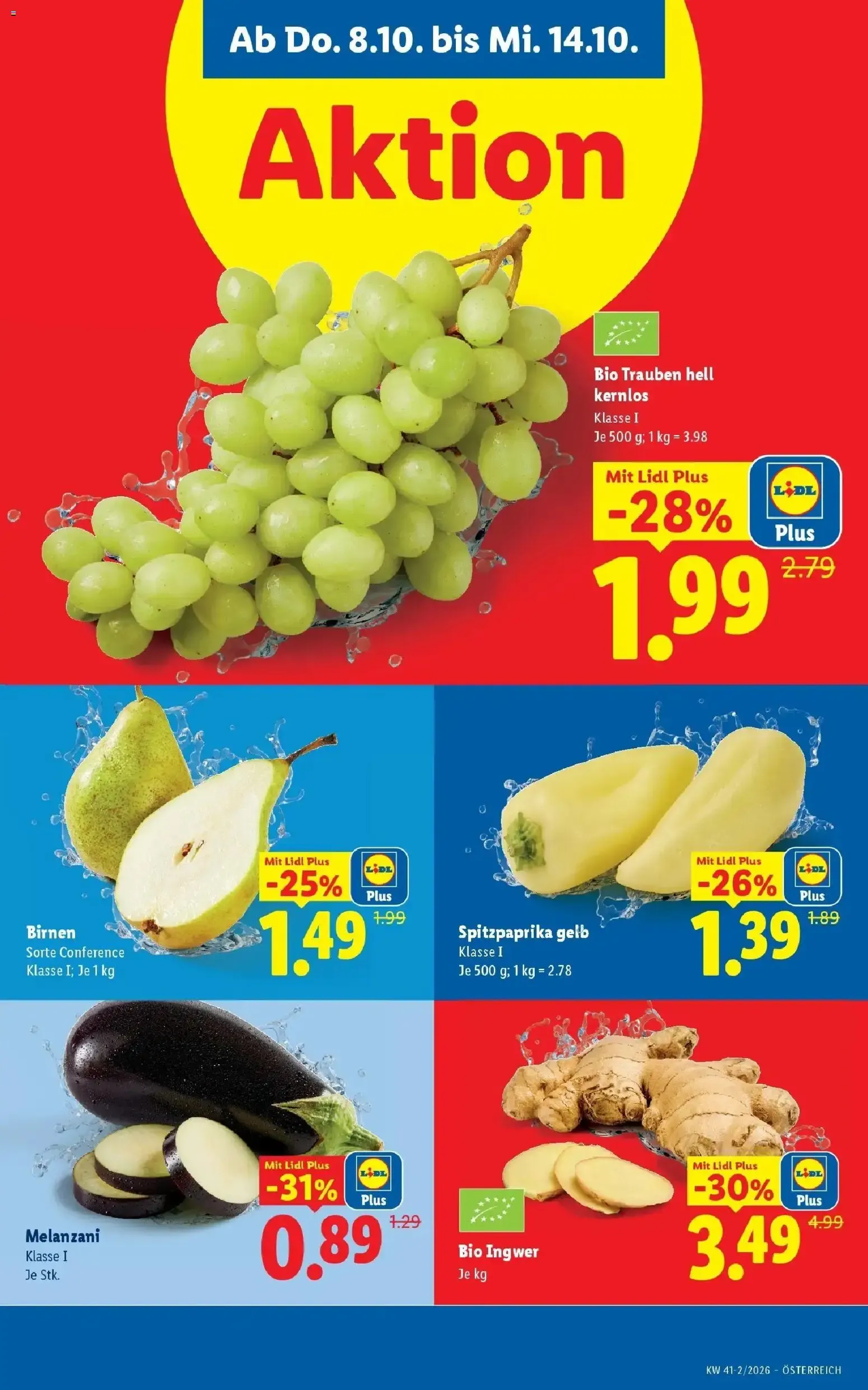 Lidl Aktion von 4. Oktober bis 14. Oktober 2026 - Flugblätt seite  44