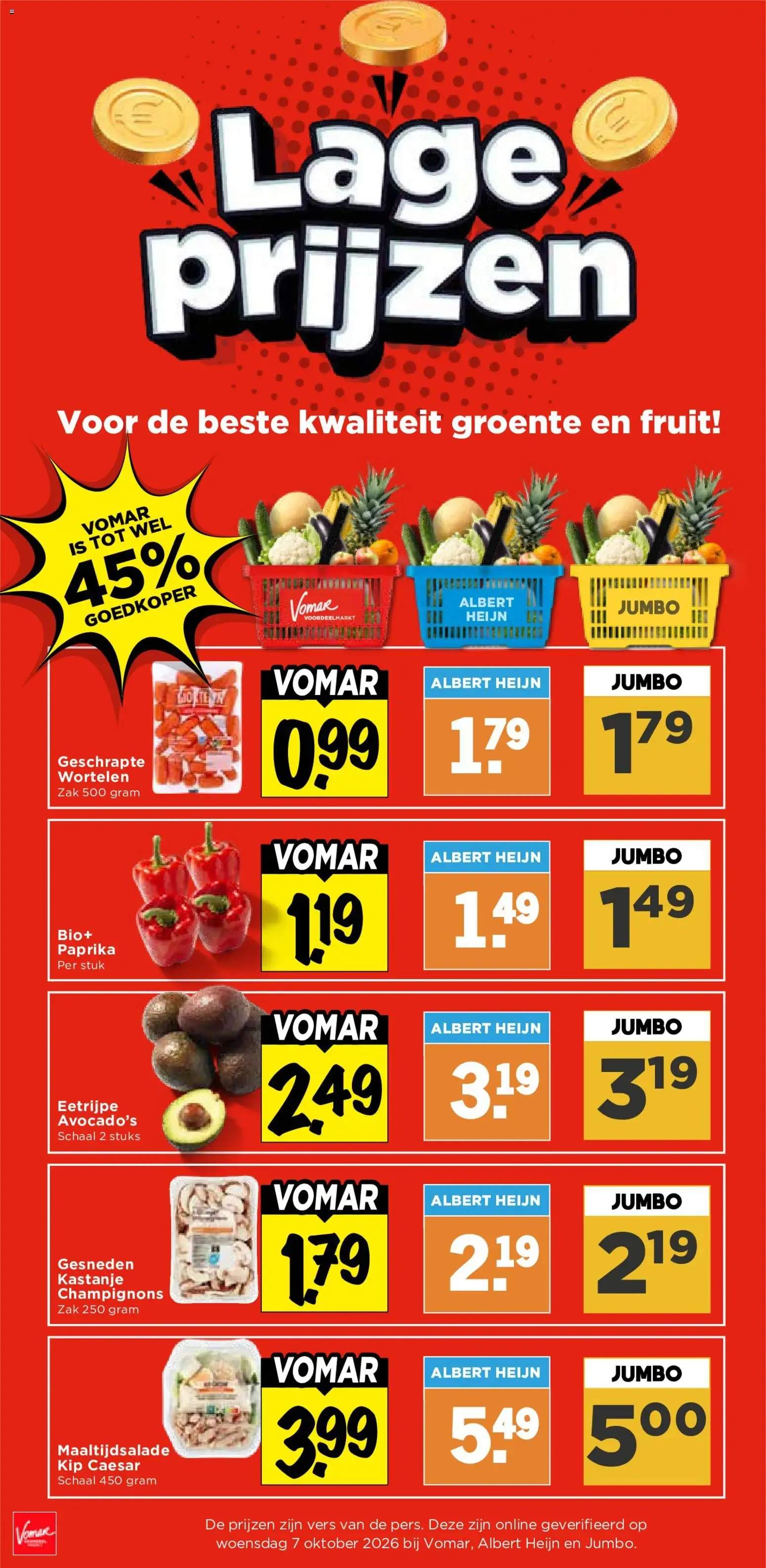 Vomar Actie! De beste acties van Nederland van 17 oktober tot 23 oktober 2026 - Folder pagina 16