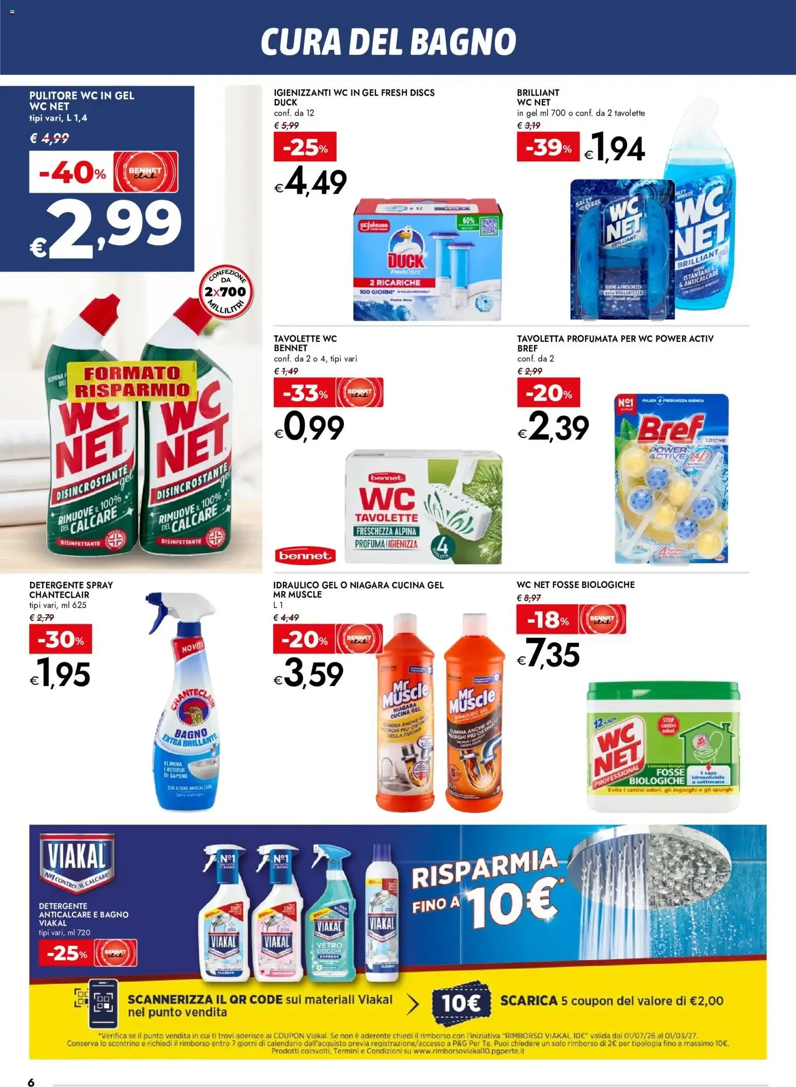 Nuovo bennet volantino Il Bello Del Pulito dal 20/08/2026 > offerte anteprima 🛍️ da 20 agosto a 2 settembre di 2026 - Pagina del volantino 6