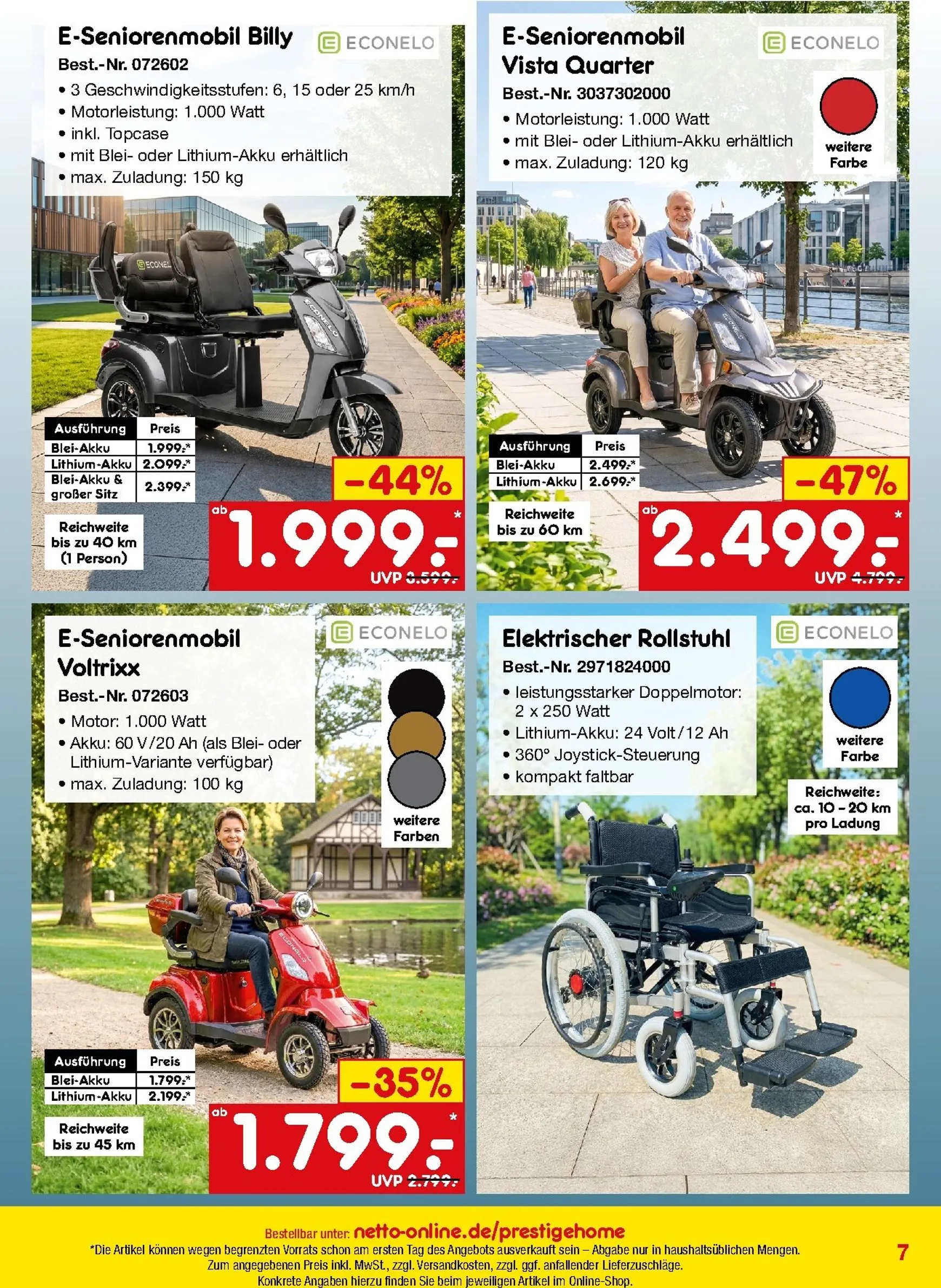 Netto Marken Discount - Online-Sonderangebote Sommerdeals Prospekt – von Mittwoch 01.07.2026 bis Freitag 31.07.2026 von 1. Juli bis 31. Juli 2026 - Prospekt seite 7