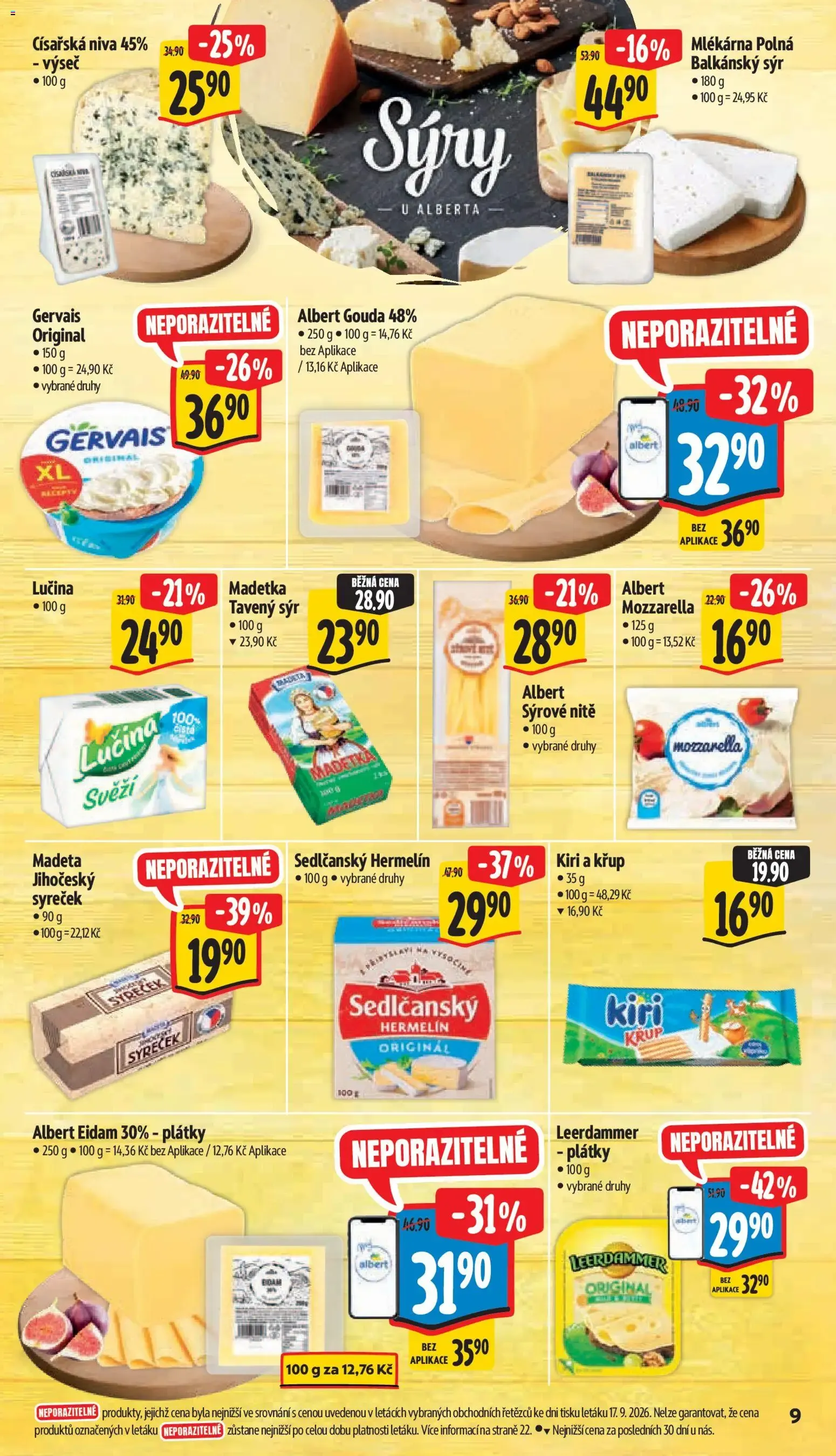 Albert leták - Supermarket - Frenštát pod Radhoštěm od 23.09.2026 - Akční leták - 23. září 29. září 2026 - Page 21