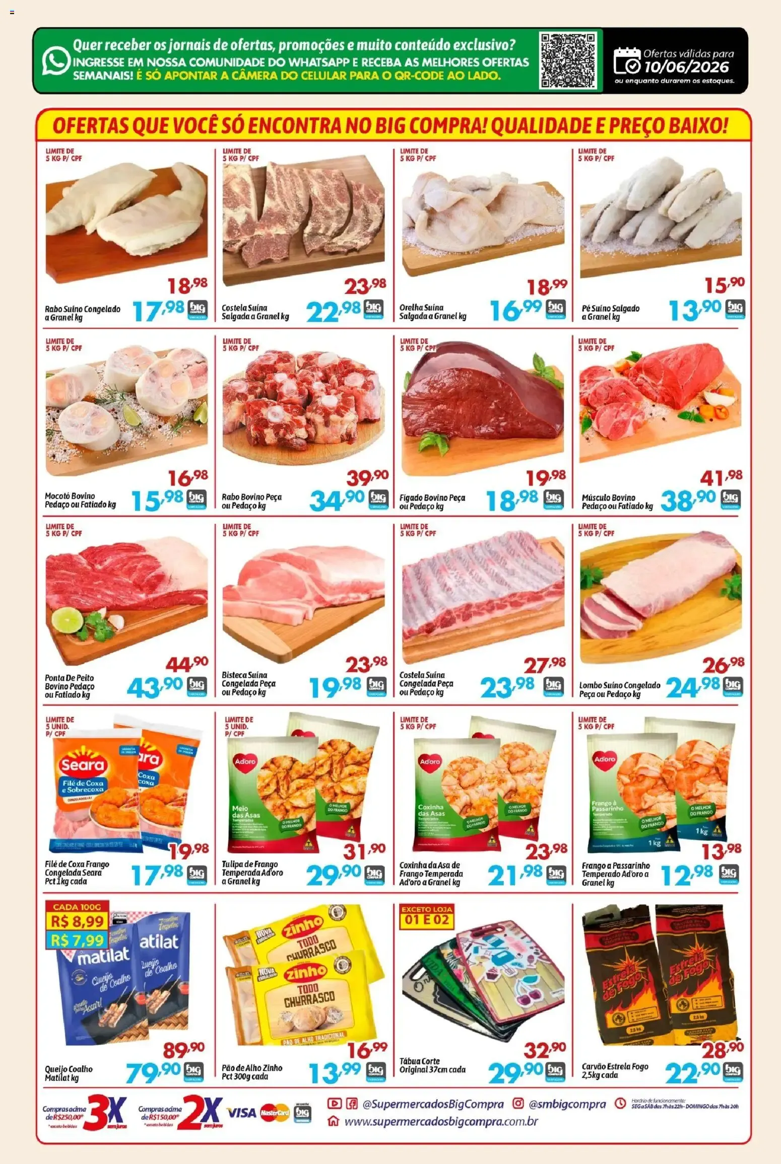 Encarte de O Bom da Carne Big 10 de junho até 10 de junho 2026 - Pagina 2