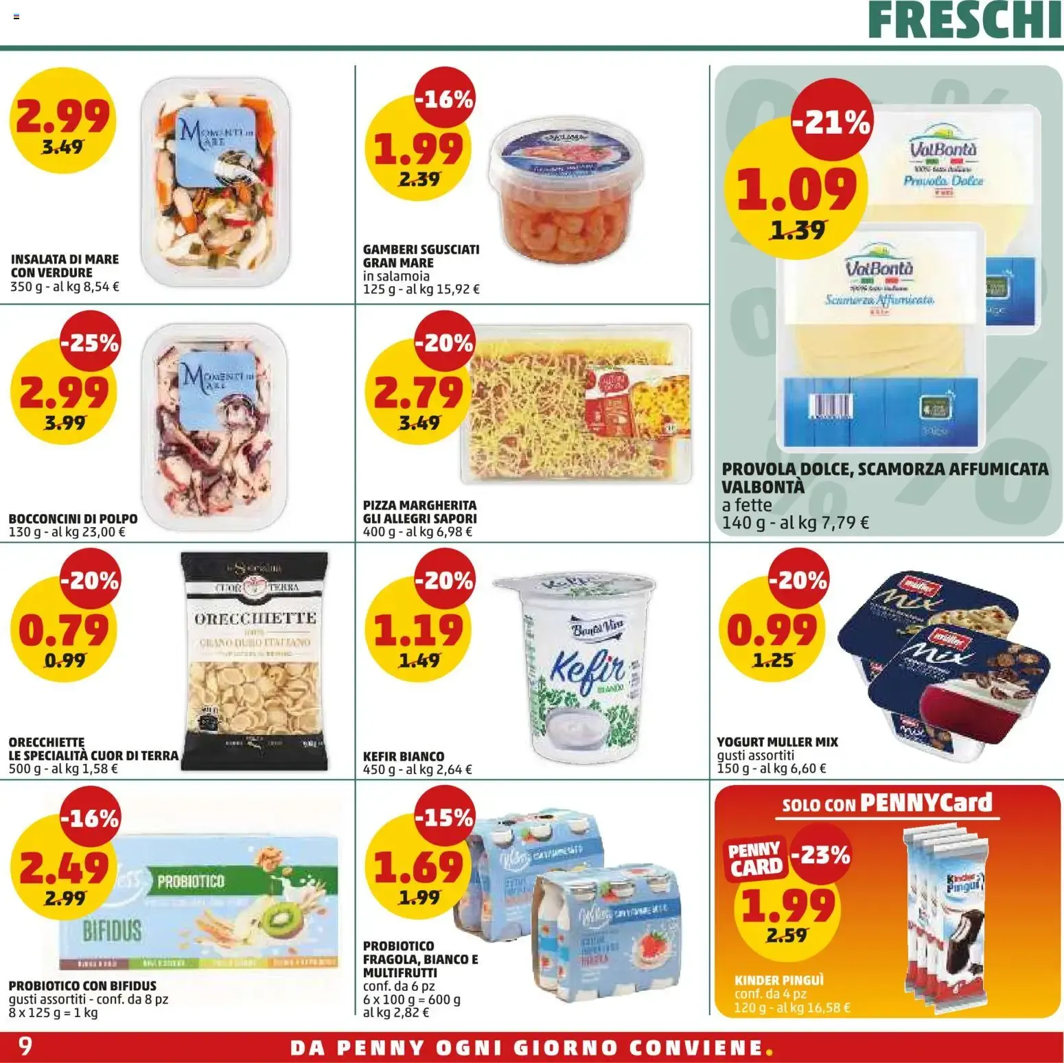 PENNY: Le offerte si allungano e durano di più! da 16 luglio a 29 luglio di 2026 - Pagina del volantino 9