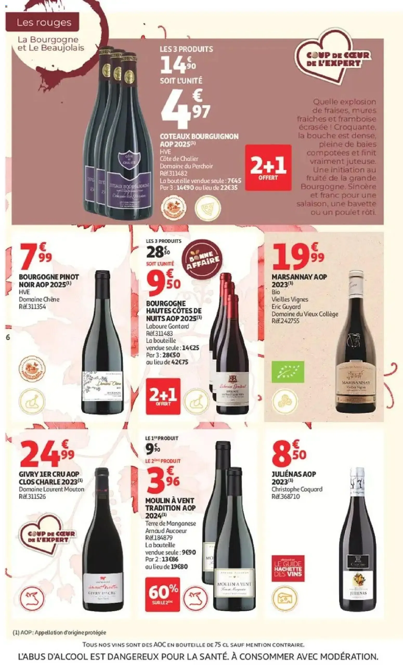 Auchan - Foire aux vins à partir du 25/09/2026 - promo en ligne du 25 septembre au 10 octobre 2026 - Catalogue page 6
