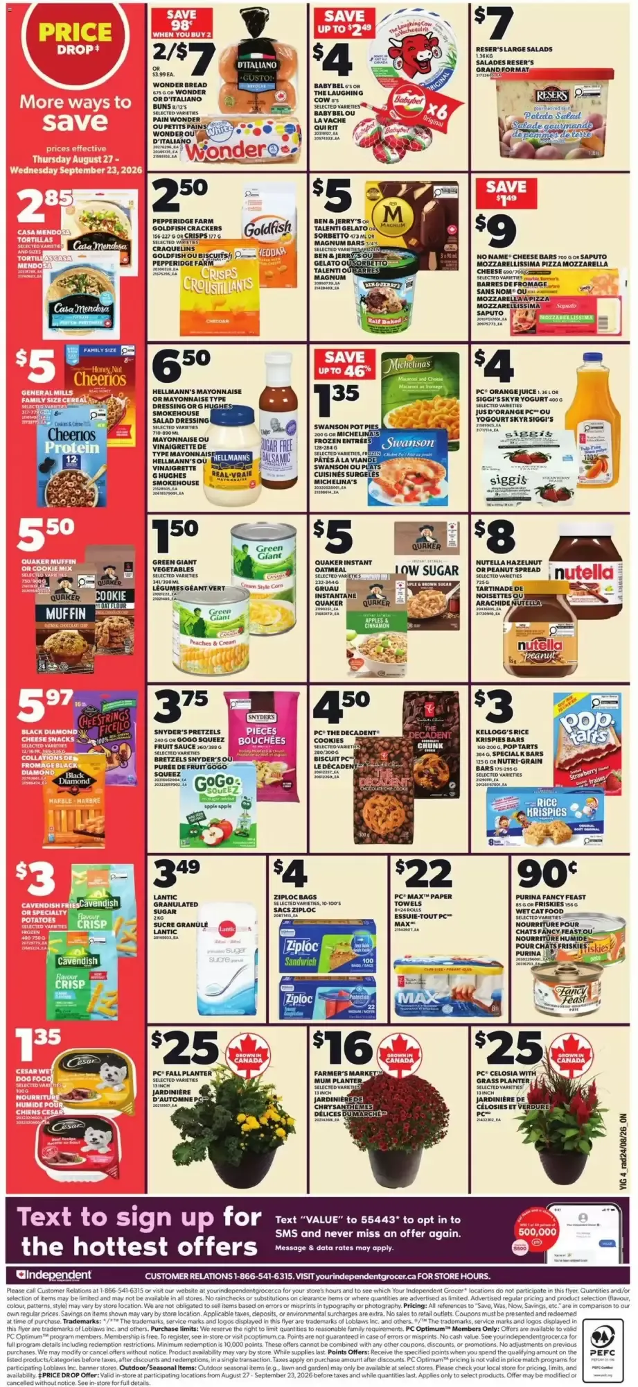 Independent Grocer flyer week 35 from August 27 to September 2 2026 - flyer page 2