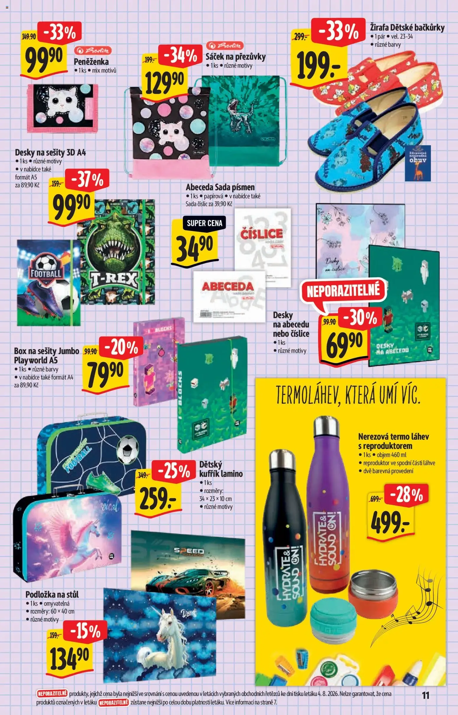 Albert katalog - Hypermarket od 12.08.2026 - Akční leták - 12. srpna 8. září 2026 - Page 11